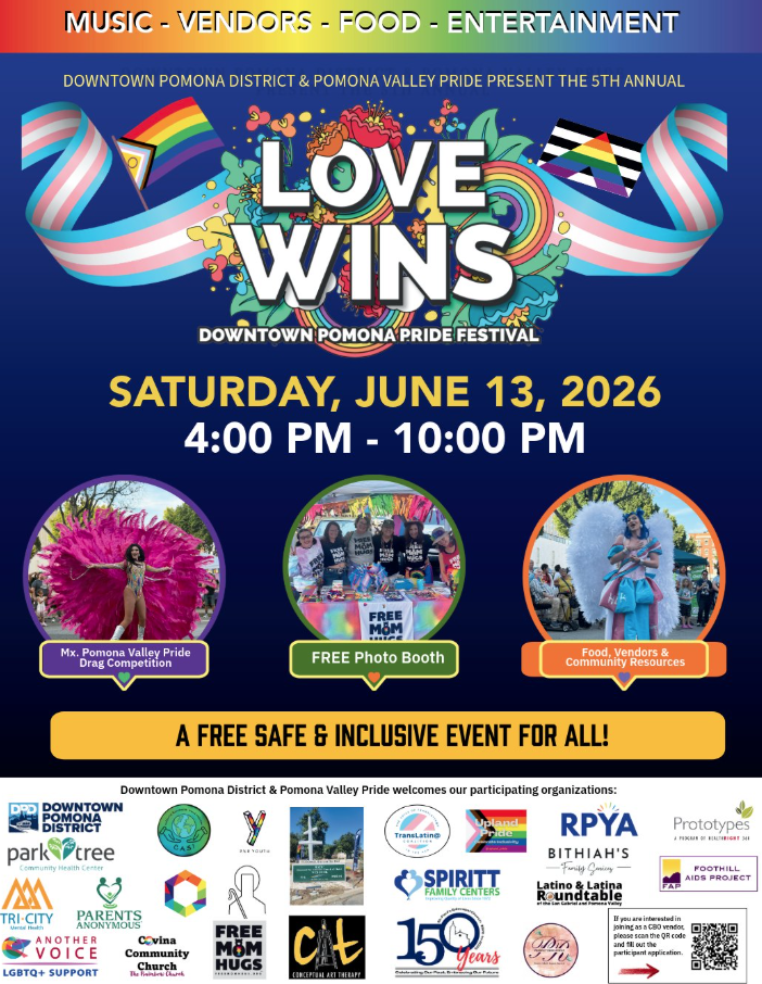 Pomona Valley Pride Love Wins Festival