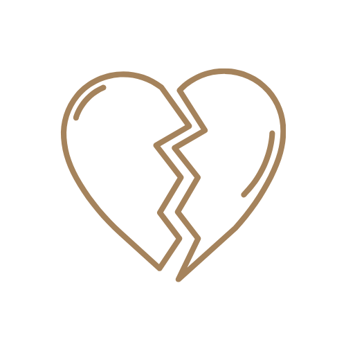 Icon symbolizing divorce recovery therapy, supporting individuals in healing and navigating life after separation or divorce.