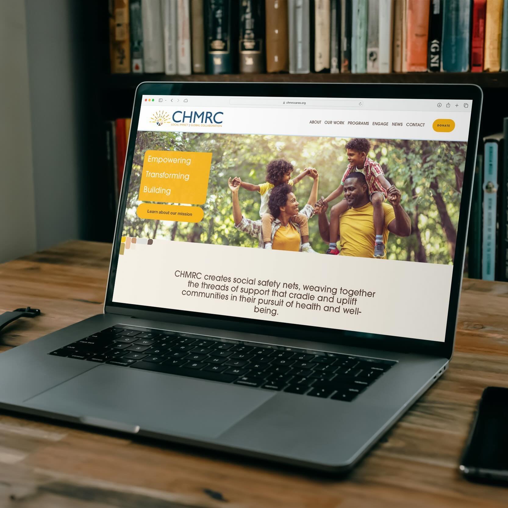 Mazzarello Media + Arts is proud to announce the CHMRC launch of its redesigned website. CHMRC is a leading nonprofit dedicated to community resilience and public health. Packed with new features, the site aims to provide visitors with valuable resou