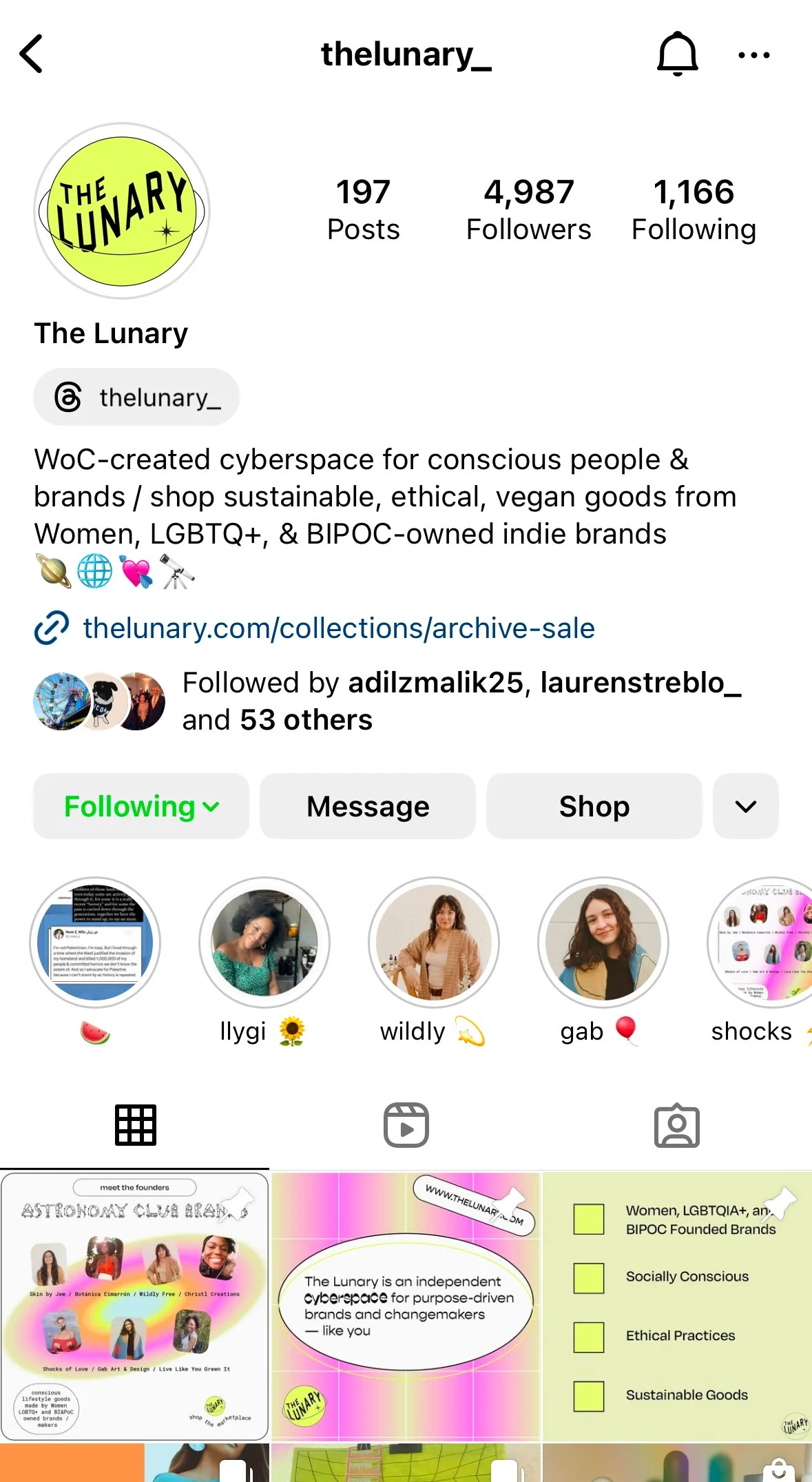 Instagram Profile