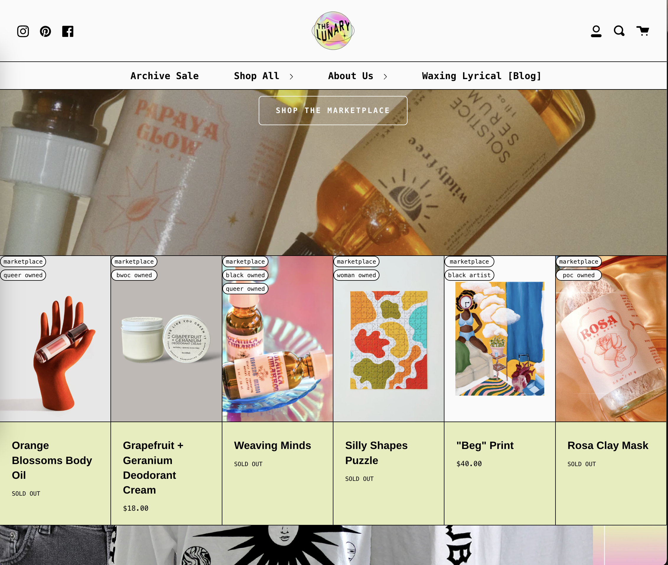 The Lunary Website
