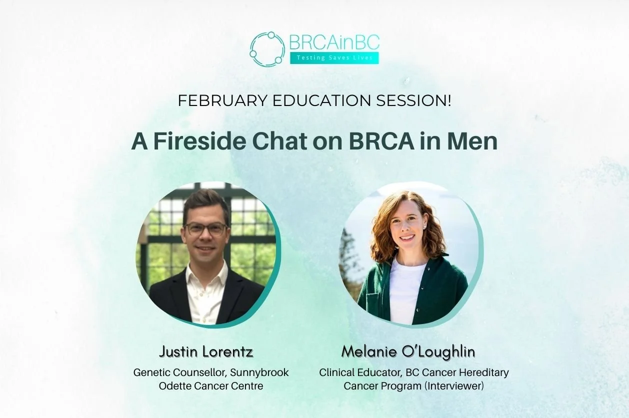 A Fireside Chat on BRCA in Men