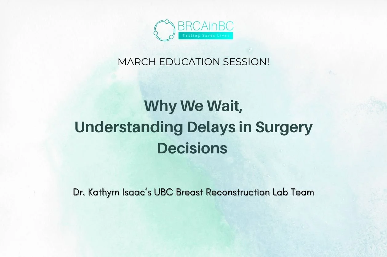 Why We Wait - Understanding Delays in Surgery Decisions