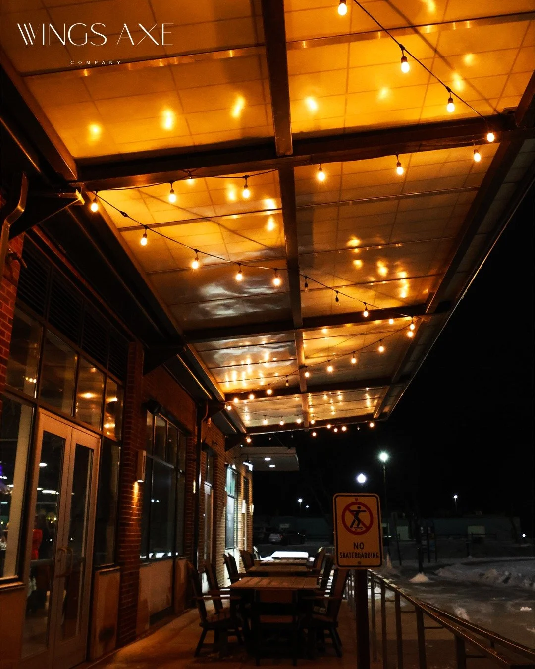 These past few days with our technical issues reminded us how much support we truly have here in Marshall. Your patience and encouragement mean more than you know. ❤️

Our patio will be ready once the warmer days roll in  the lights are up, the table