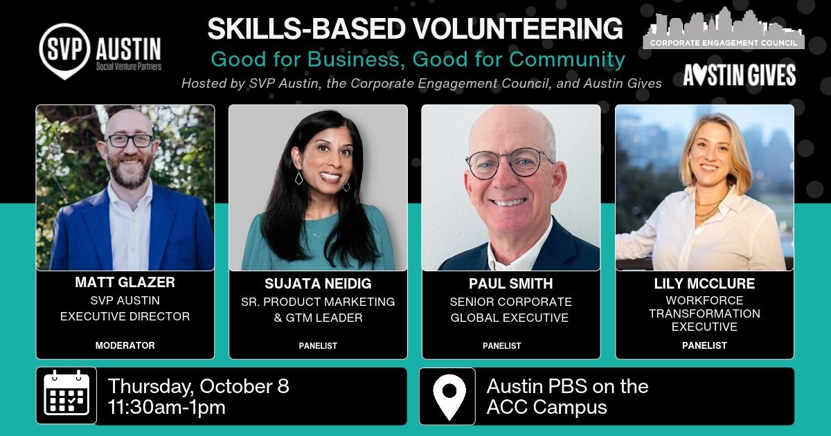 Skills-Based Volunteering: Good for Business, Good for Community