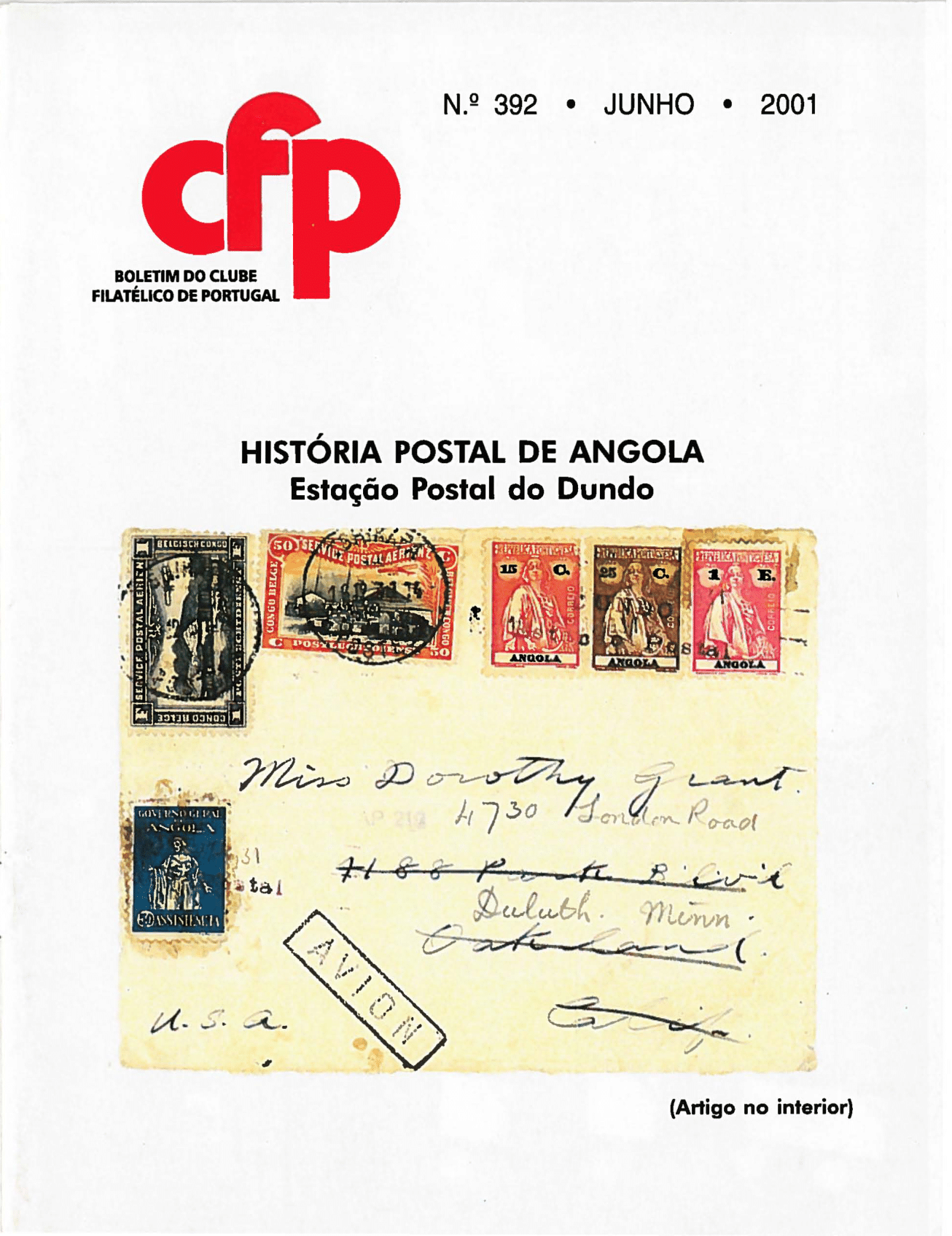 N.º 392 
junho 2001