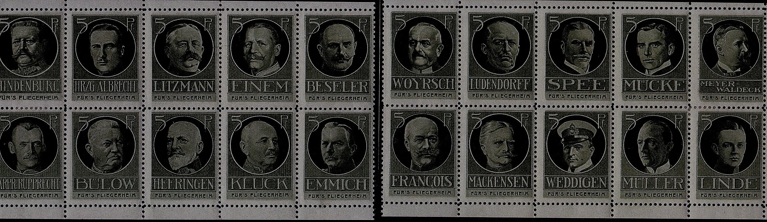 Charles Kiddle. Poster Stamps / German Aviation / German Aircraft