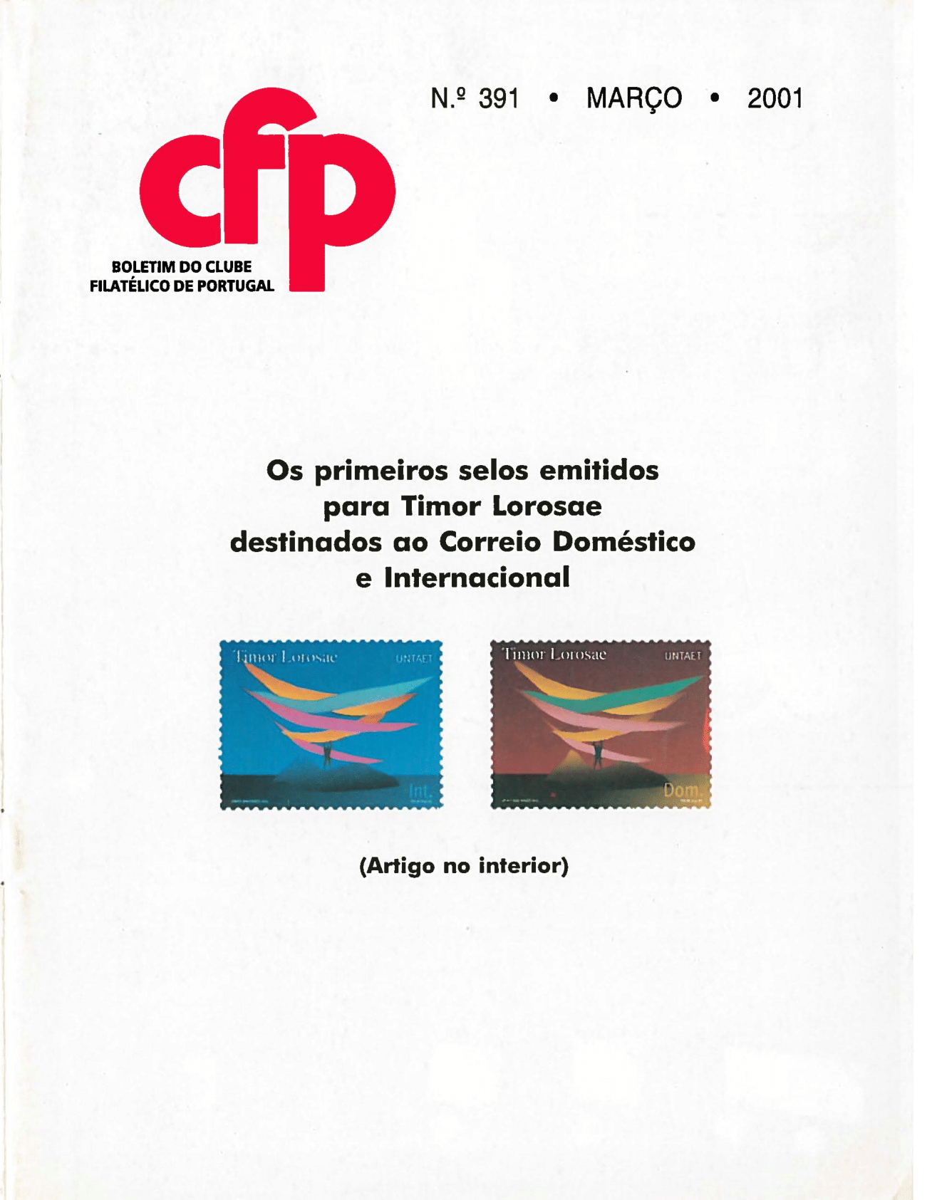 N.º 391 
março 2001