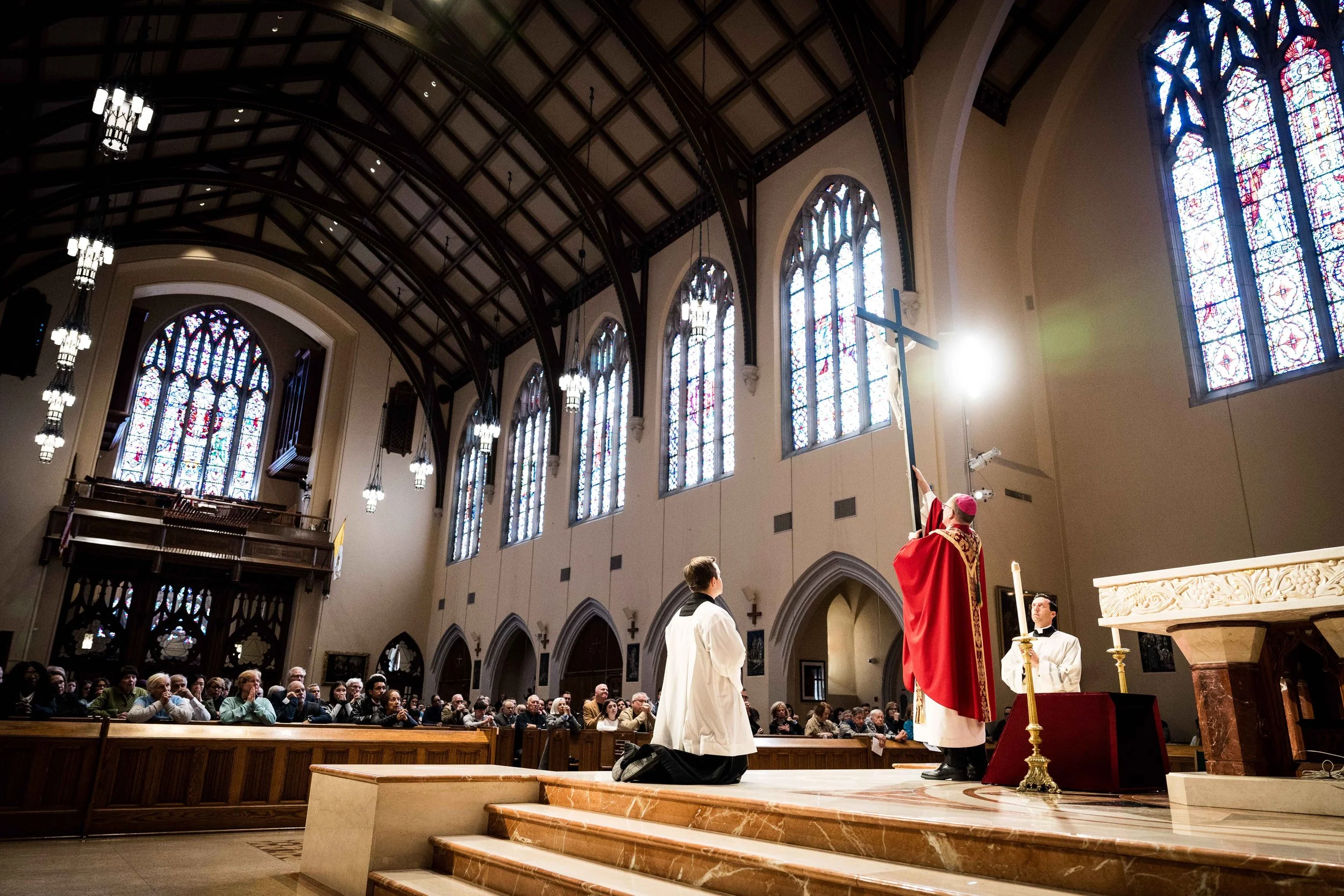 Good Friday, The Passion of Our Lord at St. Agnes Cathedral | Rockville Centre, NY