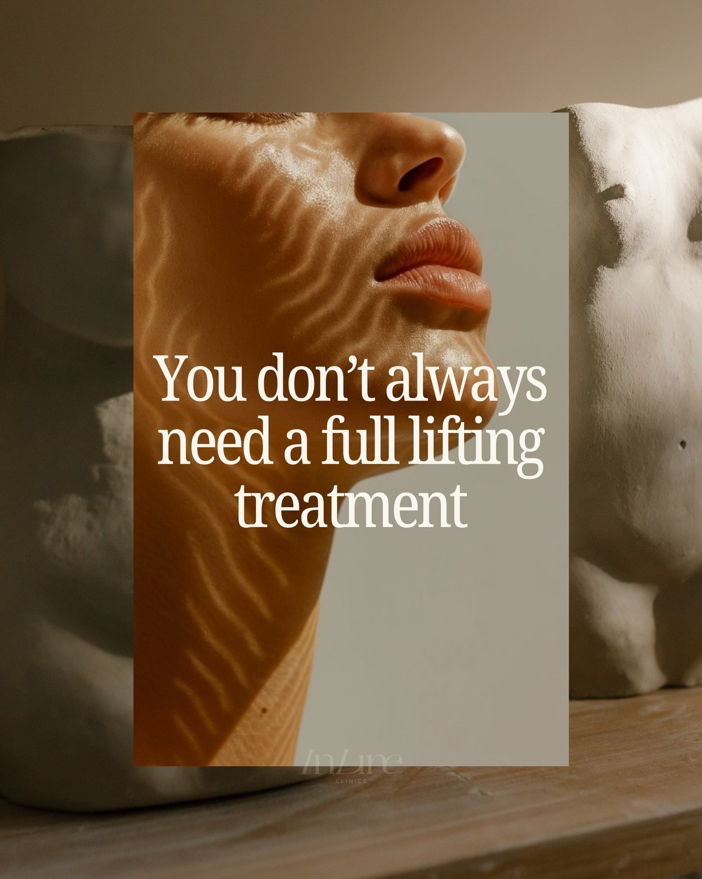 &ldquo;Do I need the full treatment&hellip; or can I start with something lighter?&rdquo;

And the answer really depends on what you&rsquo;re looking for.

Some people just want a small refresh &mdash;
something that makes their skin look a bit brigh