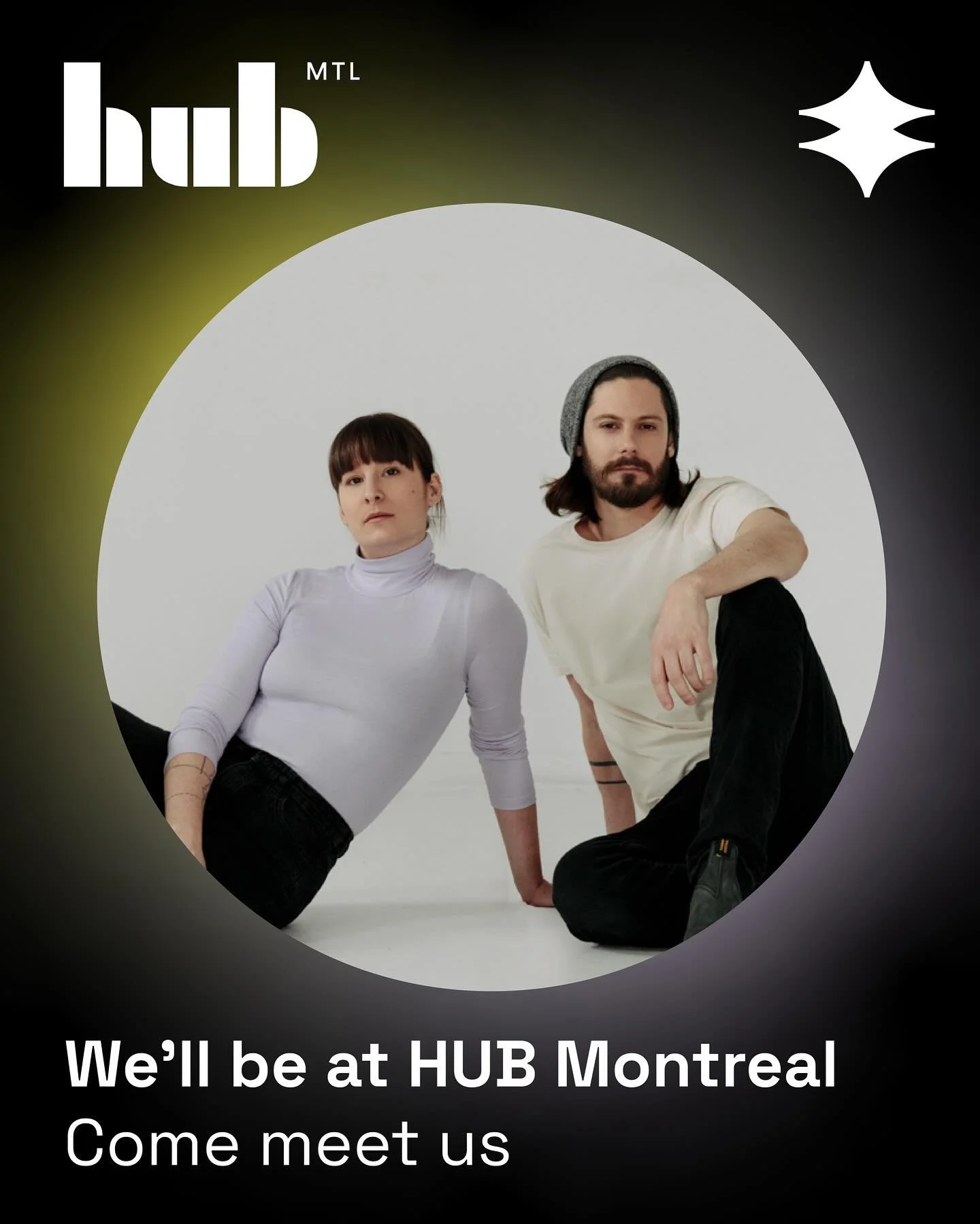 Can’t wait to attend HUB Montreal this year! 
✨ Don’t miss the panel « Reimagined Spaces through the Senses » on Tuesday morning, where Hamie will talk about our project Point of (No) Return, developed in collaborat