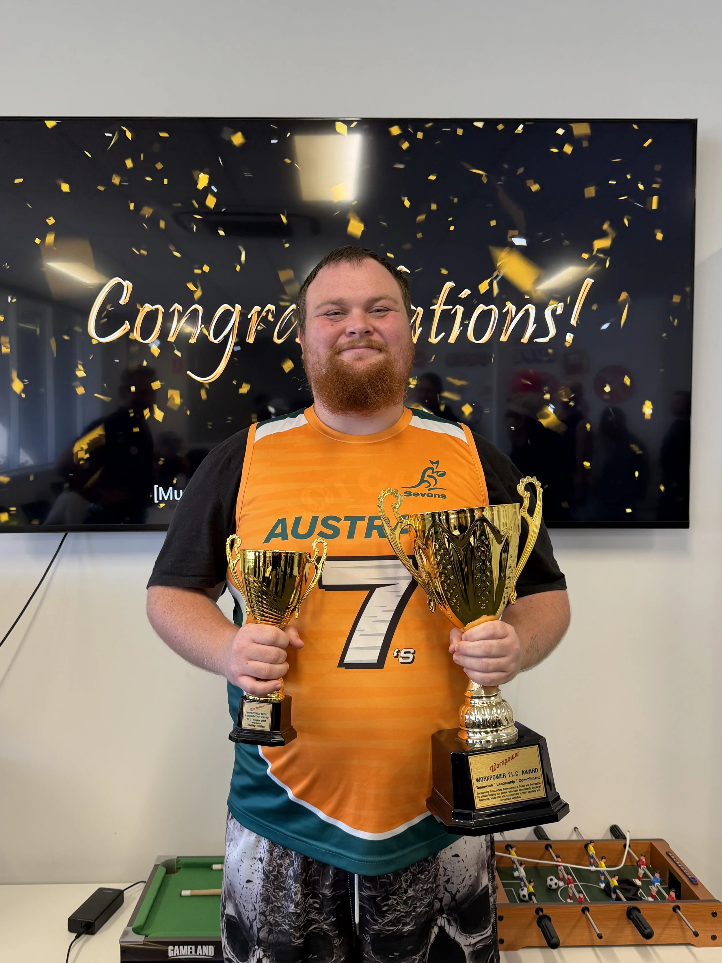 Bailey recognised with TLC Award