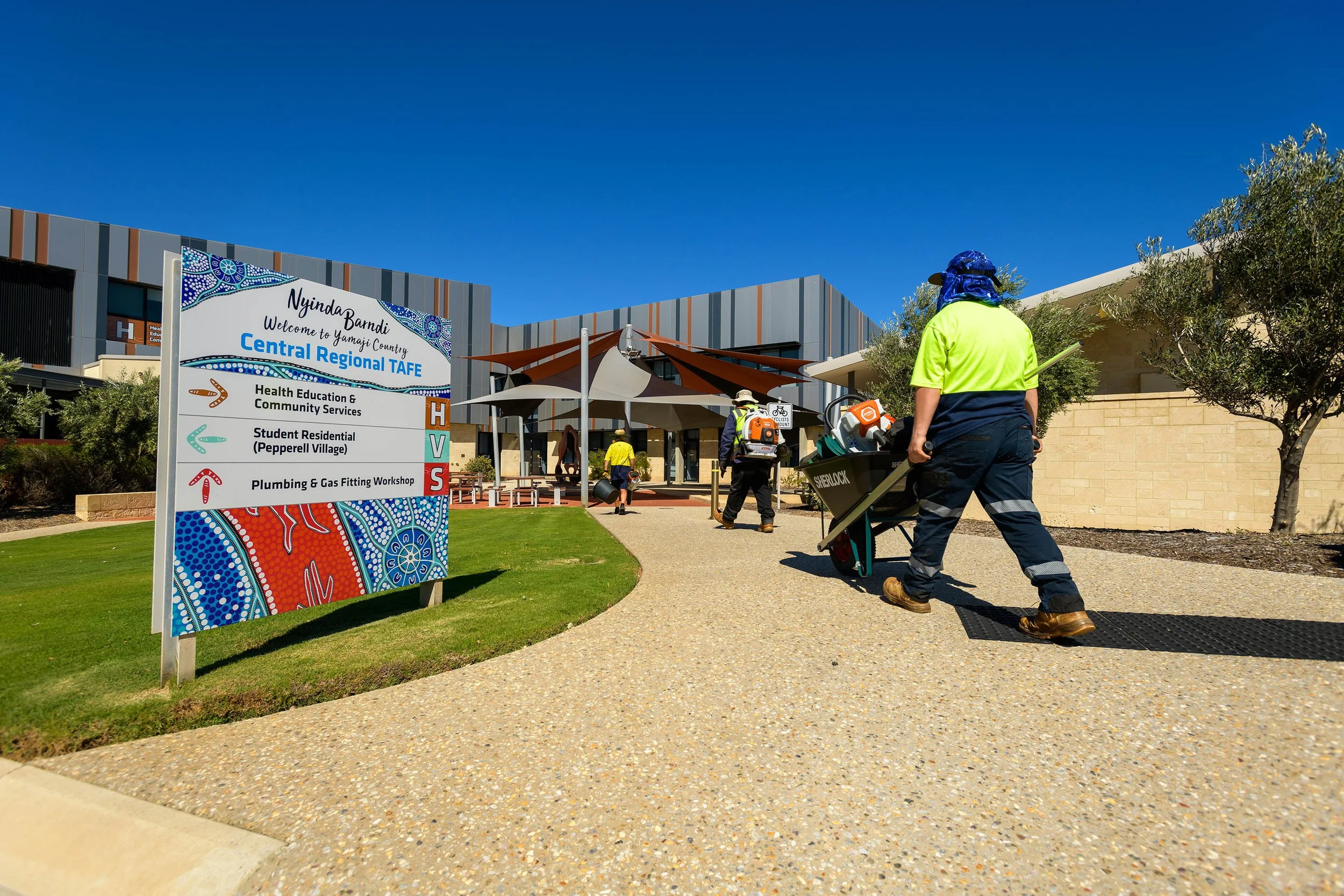 workpower geraldton tafe grounds maintenance