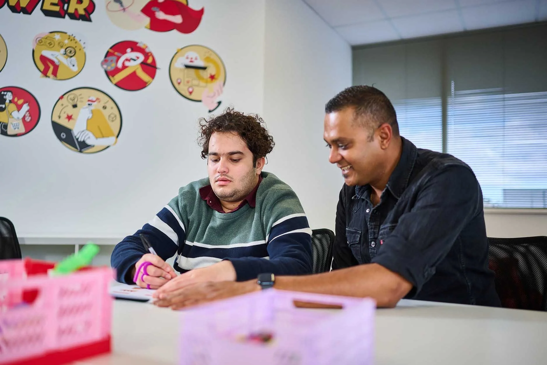 Workpower Learn programs use digital video and VR