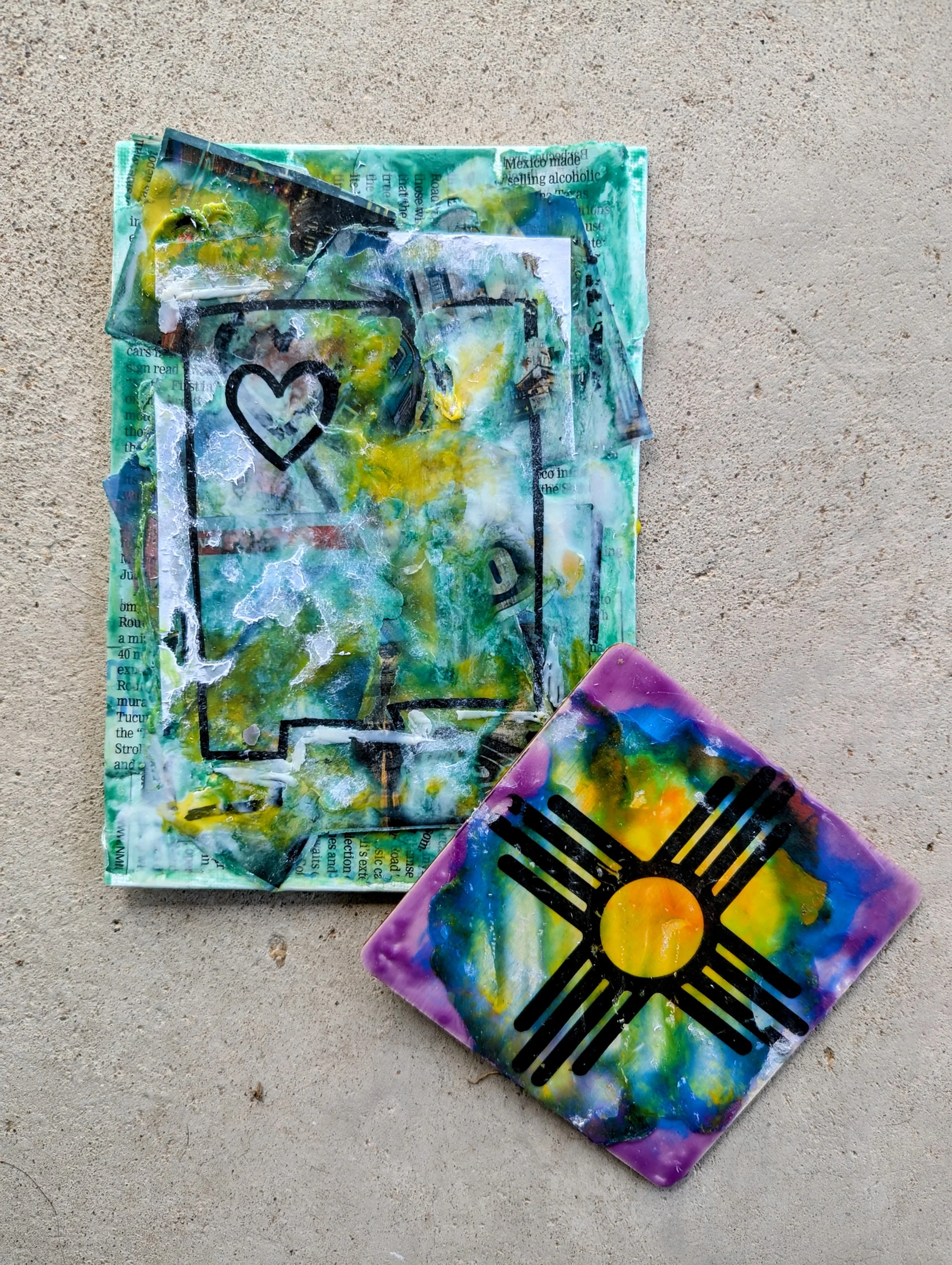 4.29.26, 1-3pm: Hot Prints - Encaustic Photo Transfer with Mikaela
