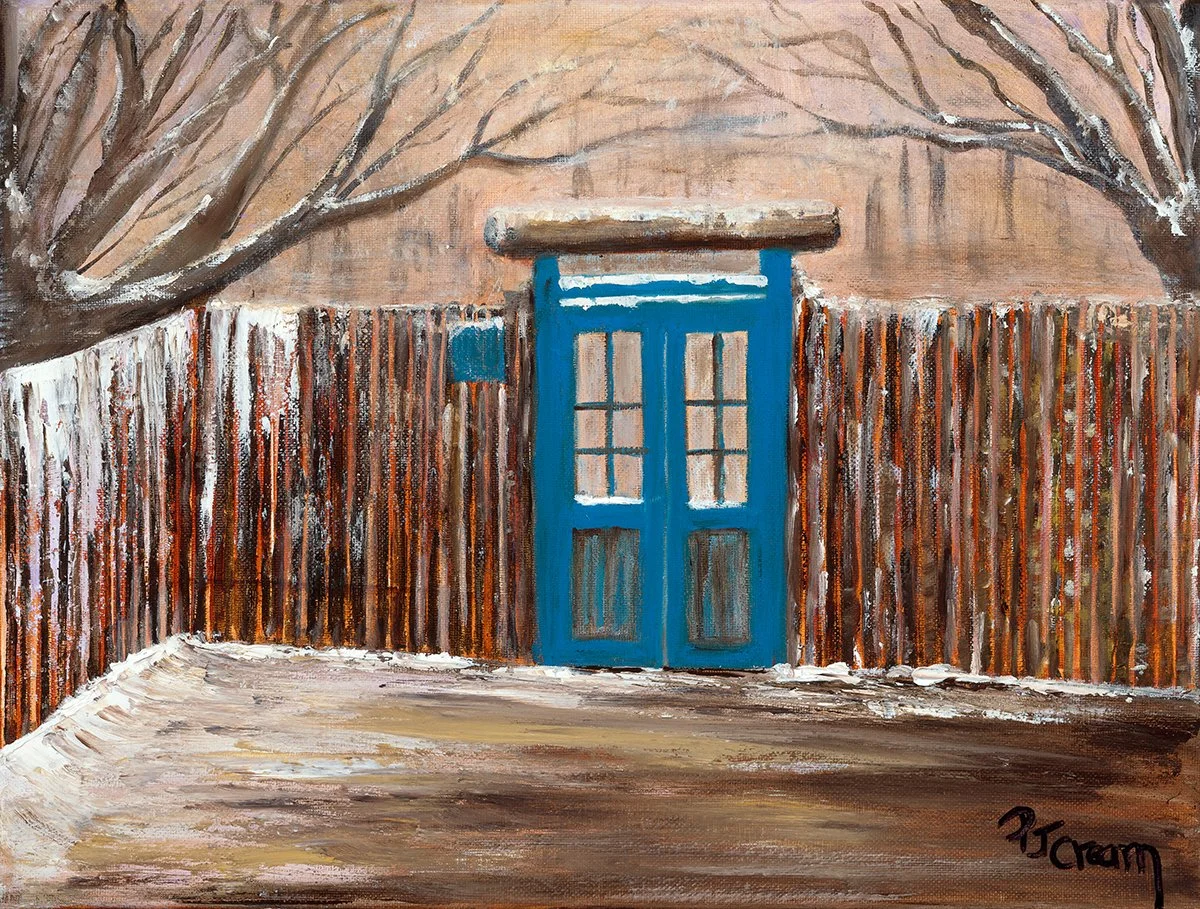 The Blue Door by Patricia Cream