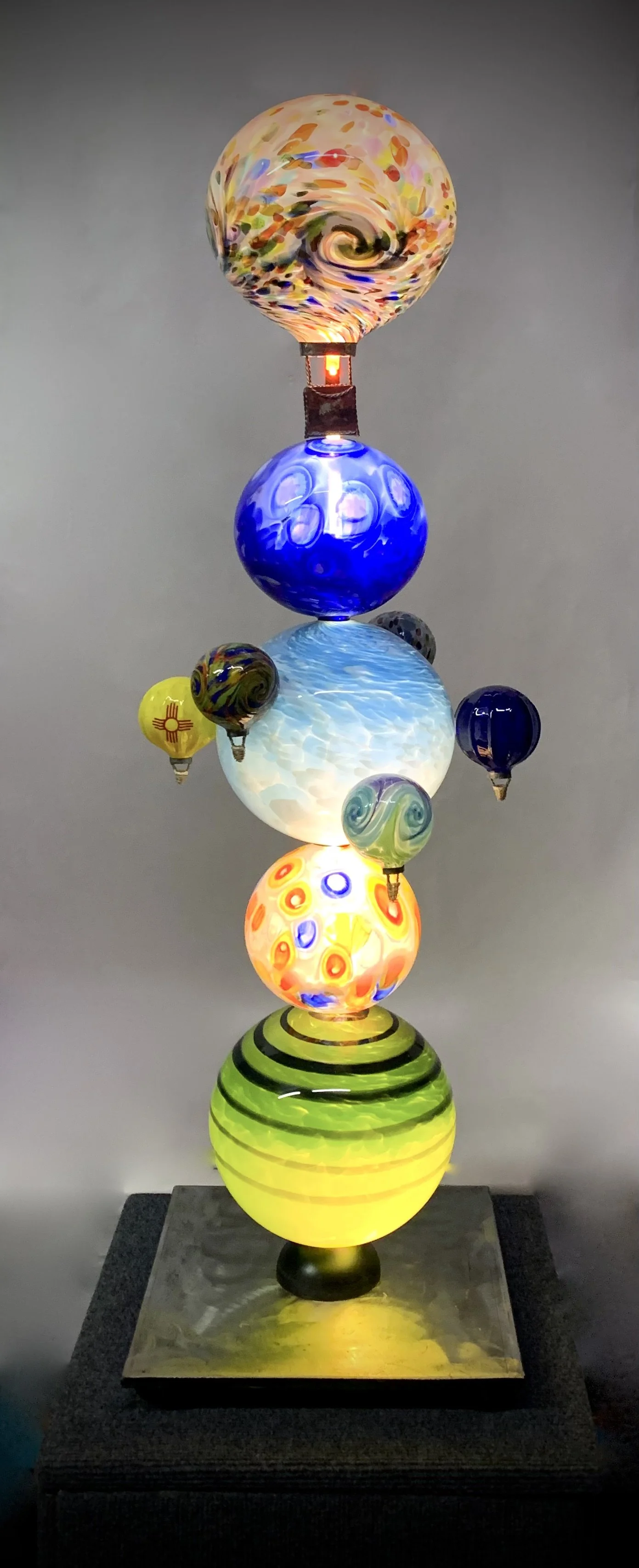 Robbins_Balloon Totem1 Lit up - Karen Robbins.jpeg
