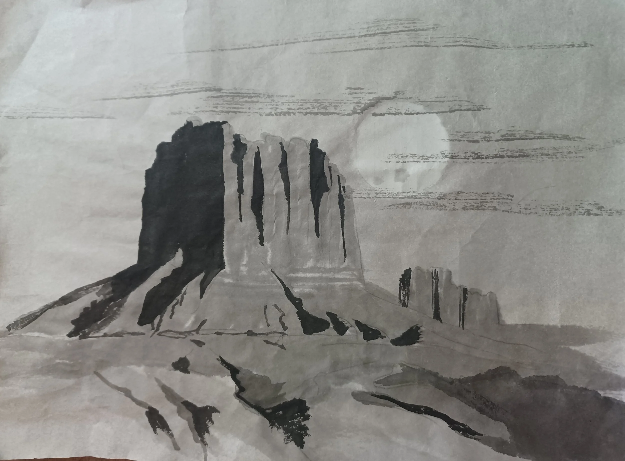 Ship Rock by Liz Davenport
