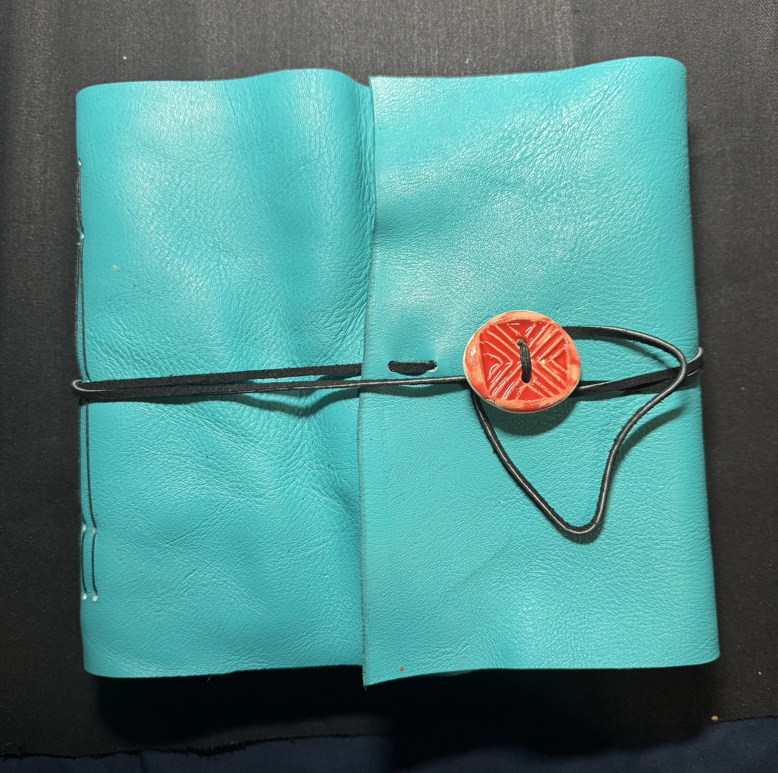 An Art Leather Sketchbook by Dawn Tello