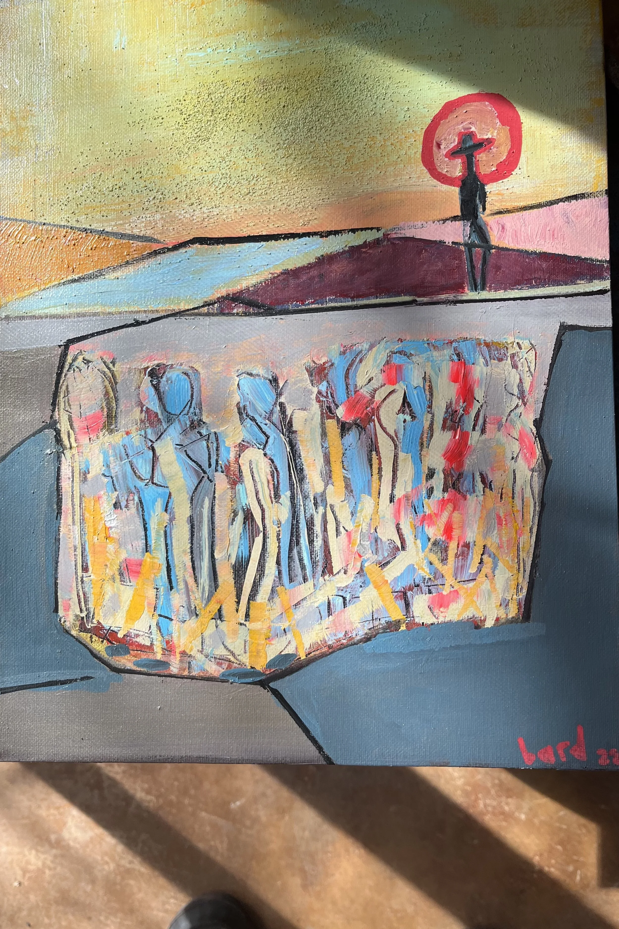 "Where Do We Go Now?" by Bradley Samuel