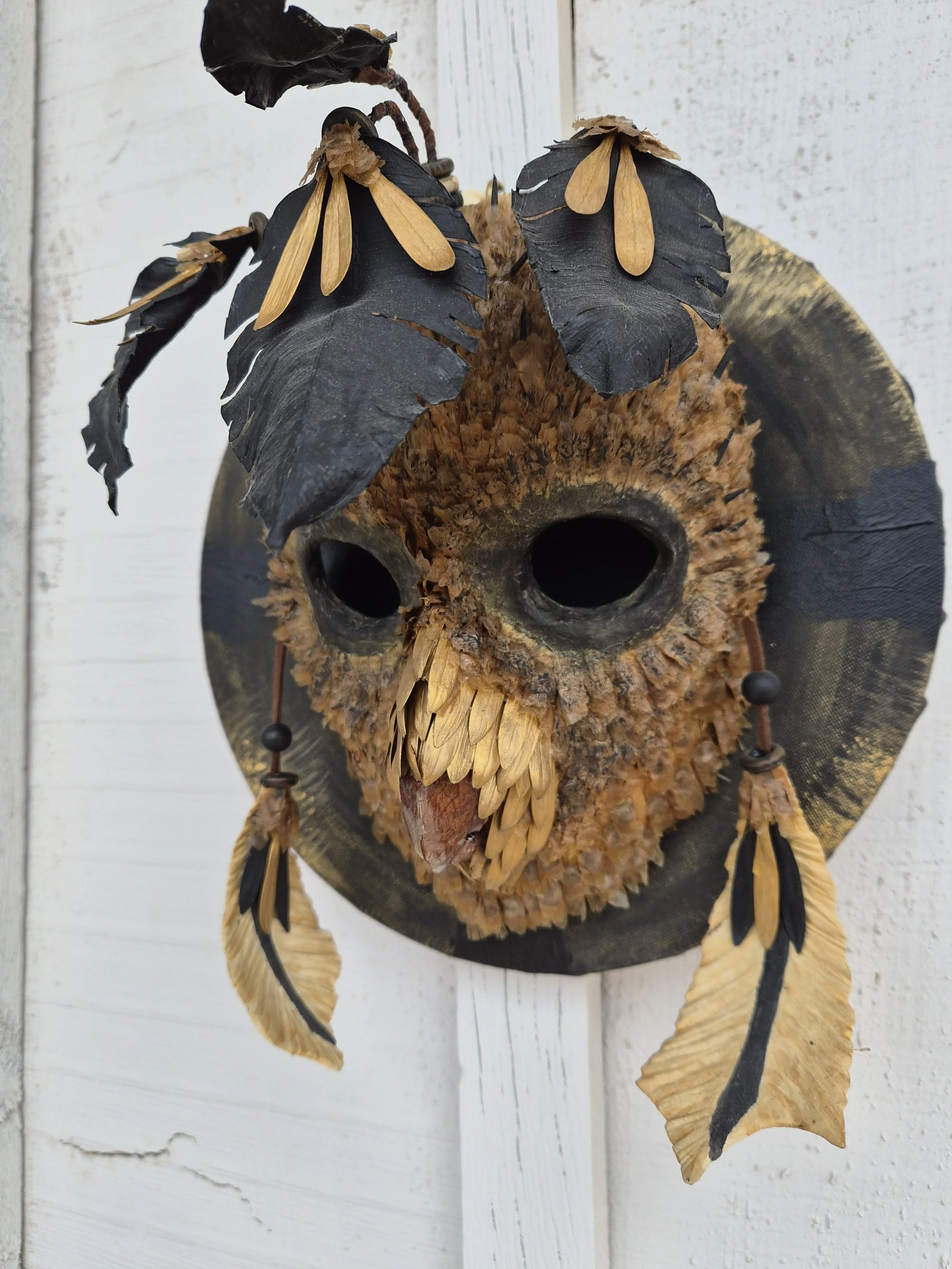 Birdsnatureart_Golden Bird Mask_2 - Michael Bird.jpg