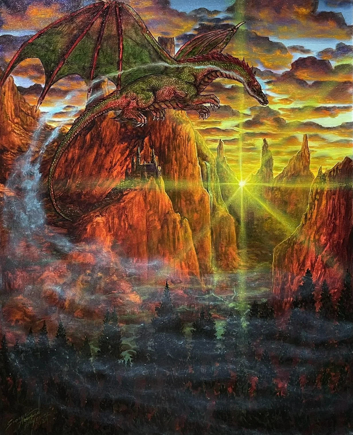 Dragon's Mist by Hauie Hayes