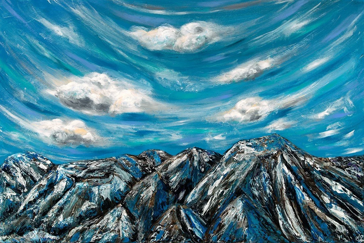 Blue Winter by Angela Bingham