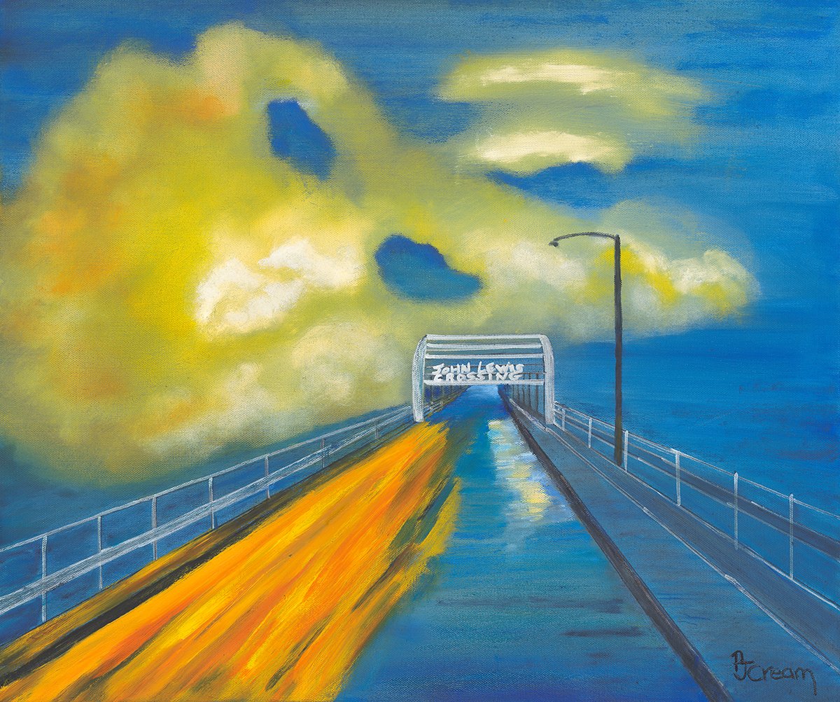 John Lewis Crossing by Patricia Cream