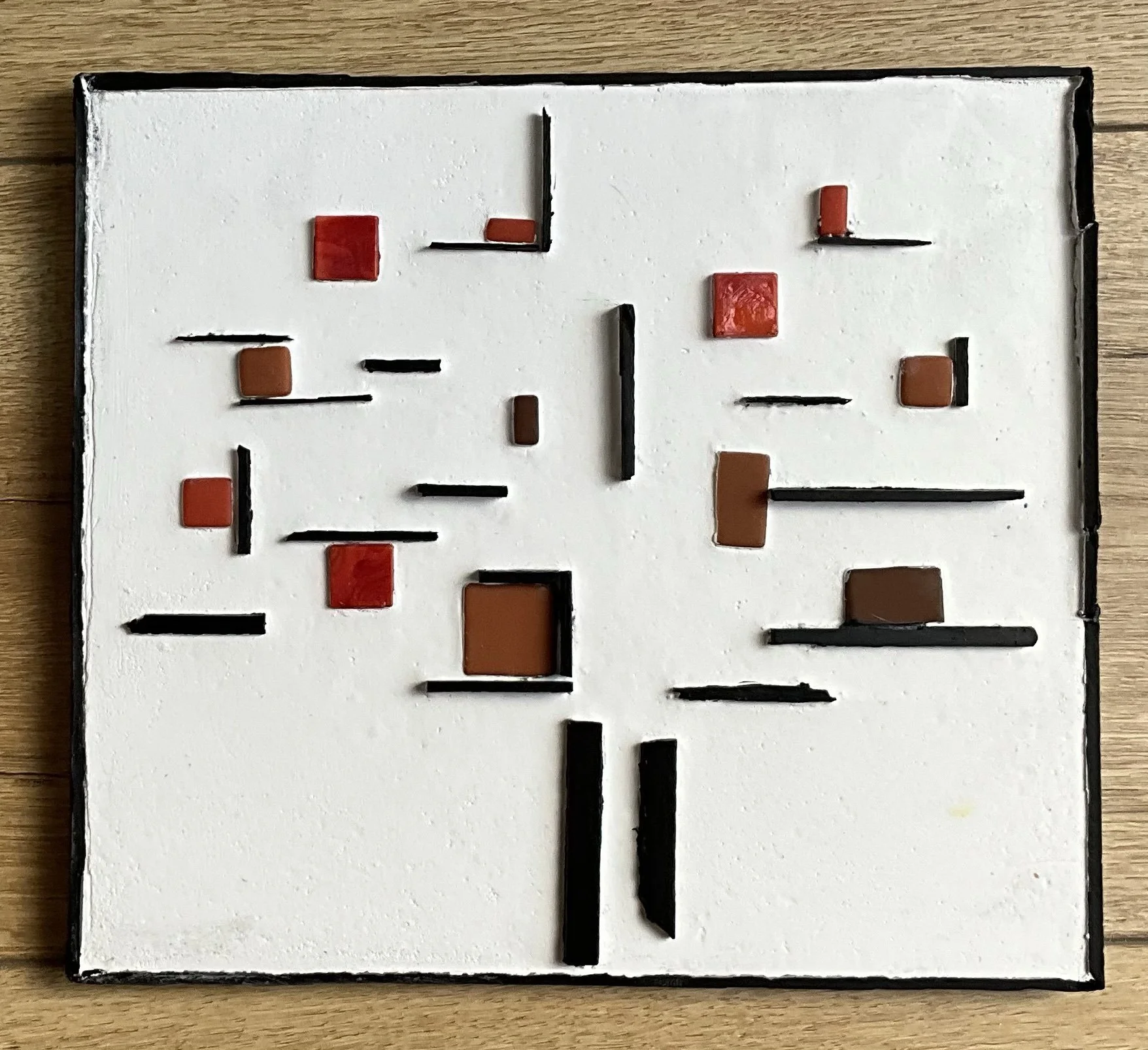 Tree in the Style of Mondrian by Nancy Holt