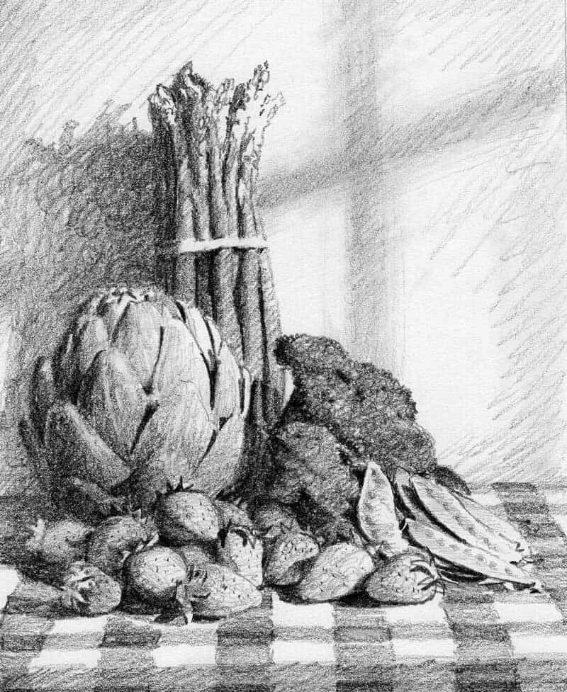 Drawing Fundamentals: Still Life w/ Light, Shadow & Shape - Session #1