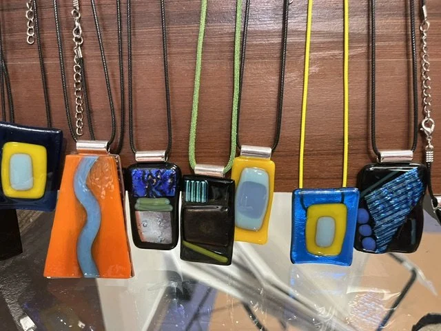 6.9.26, 1-3:30pm: Fused Glass Jewelry w/ Erika
