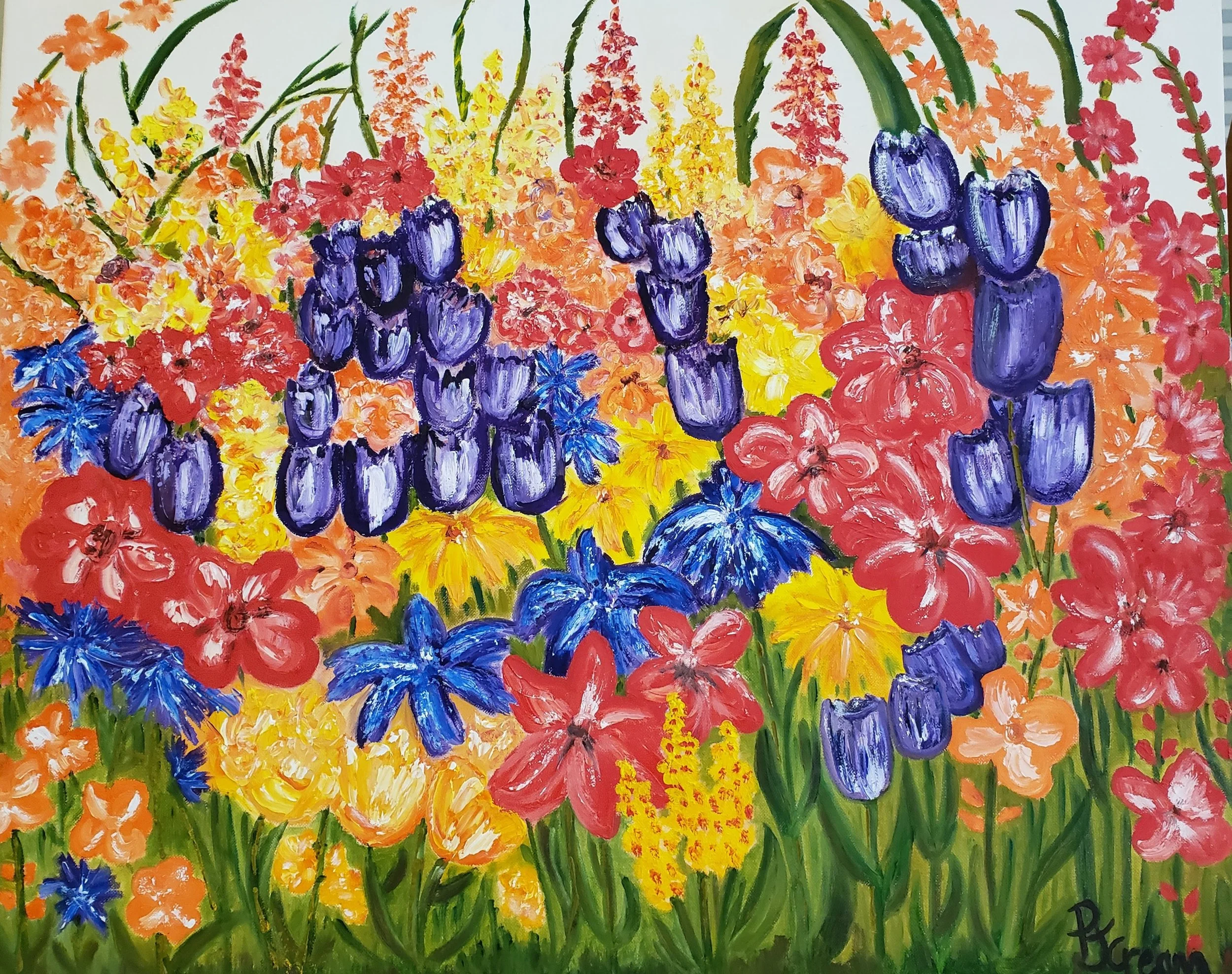 Popping Out Everywhere by Patricia Cream