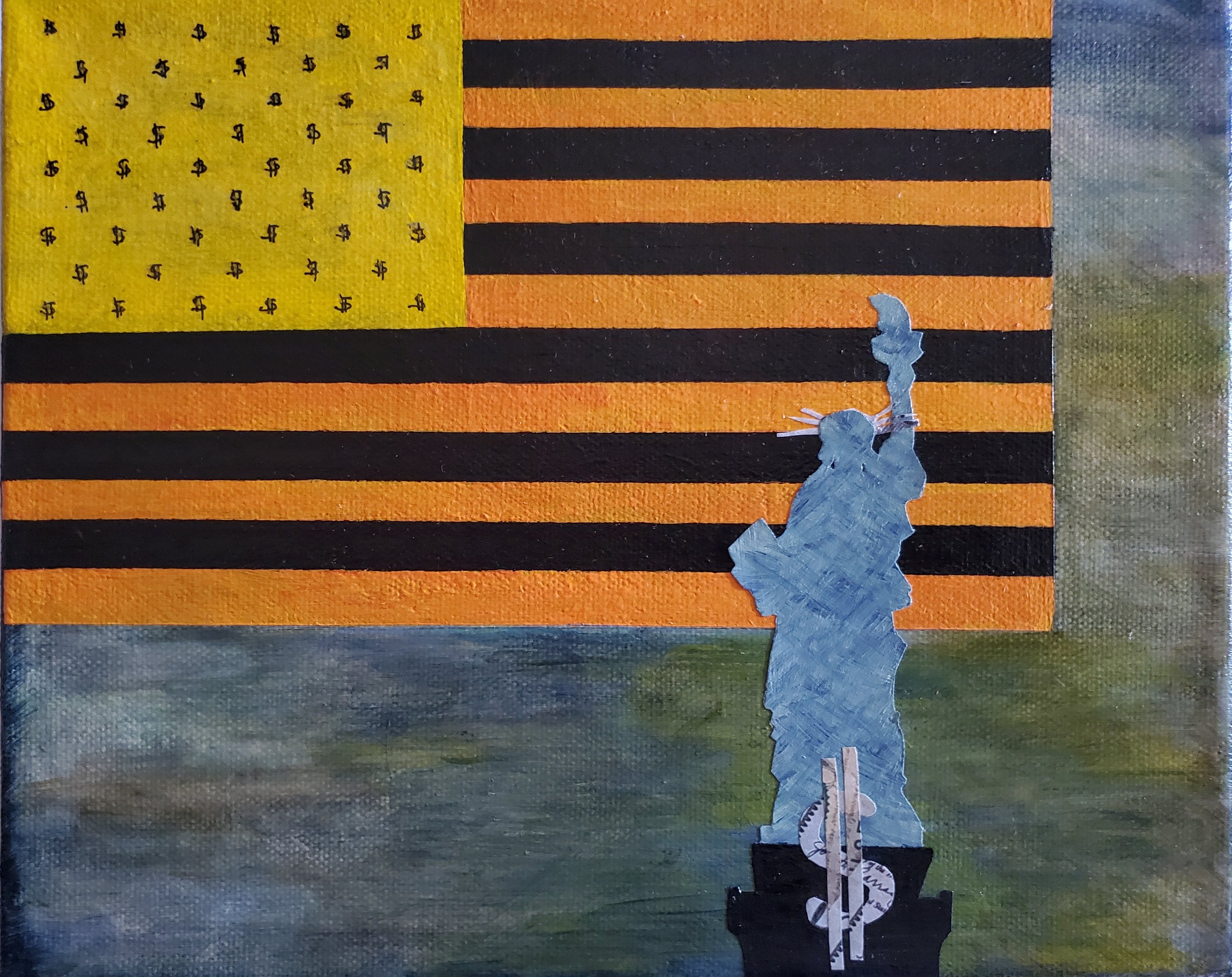 It's Halloween Every Day and We Dress Up as the Land of the Free by Lia Moldovan