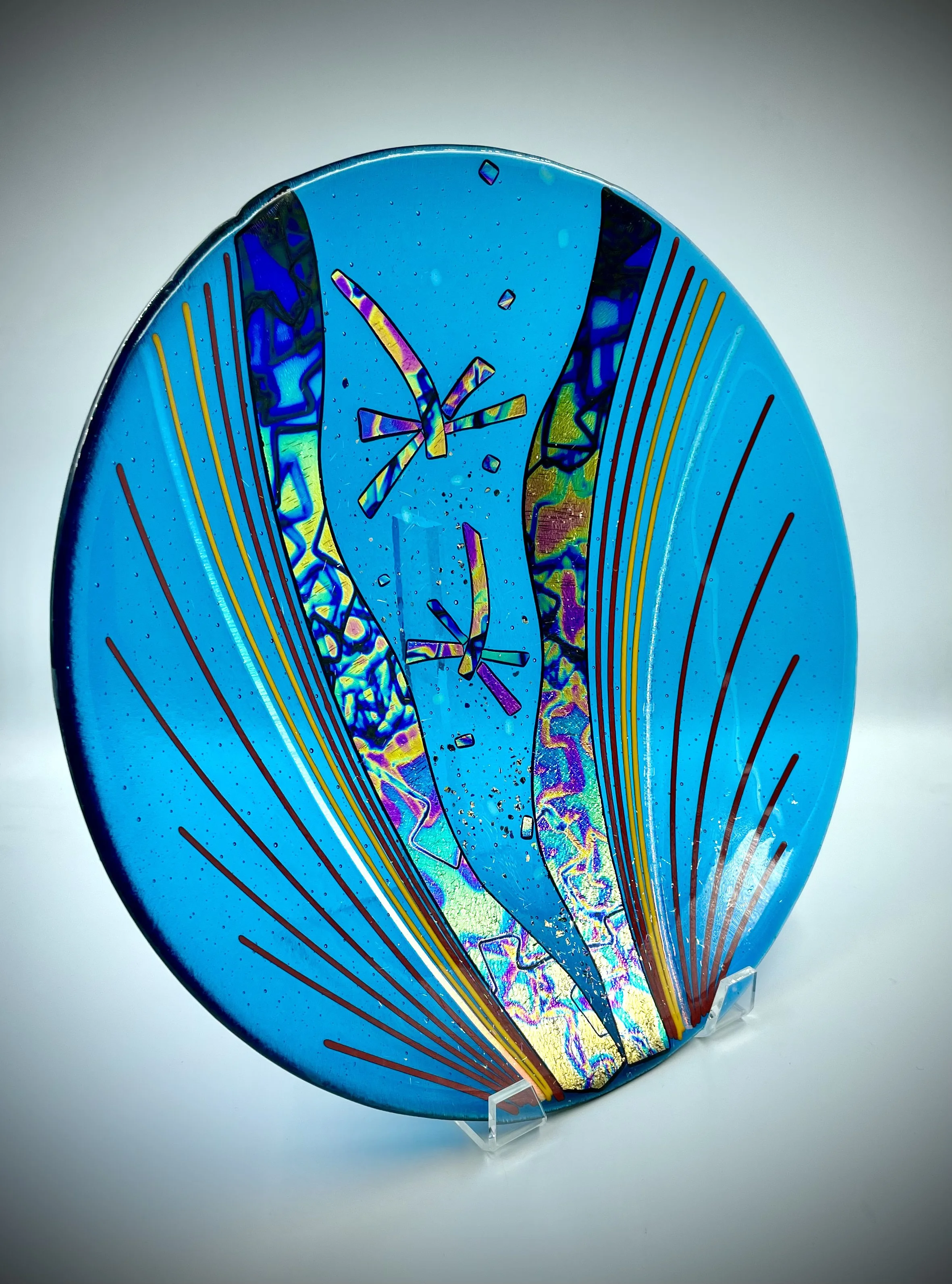 Dancing Dragonflies by Carol Lujan