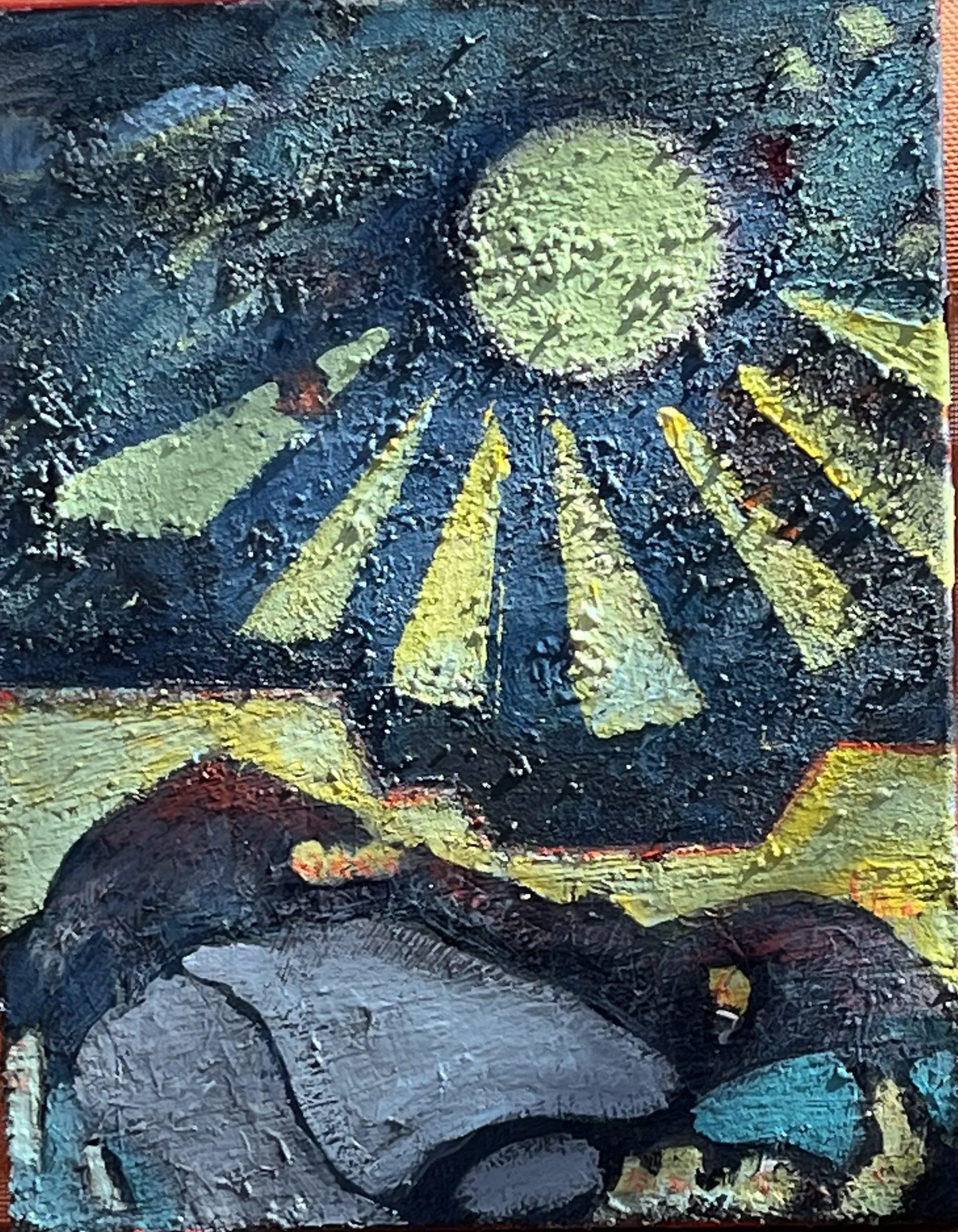 Around Pedernal Lunar Light by Bradley Samuel