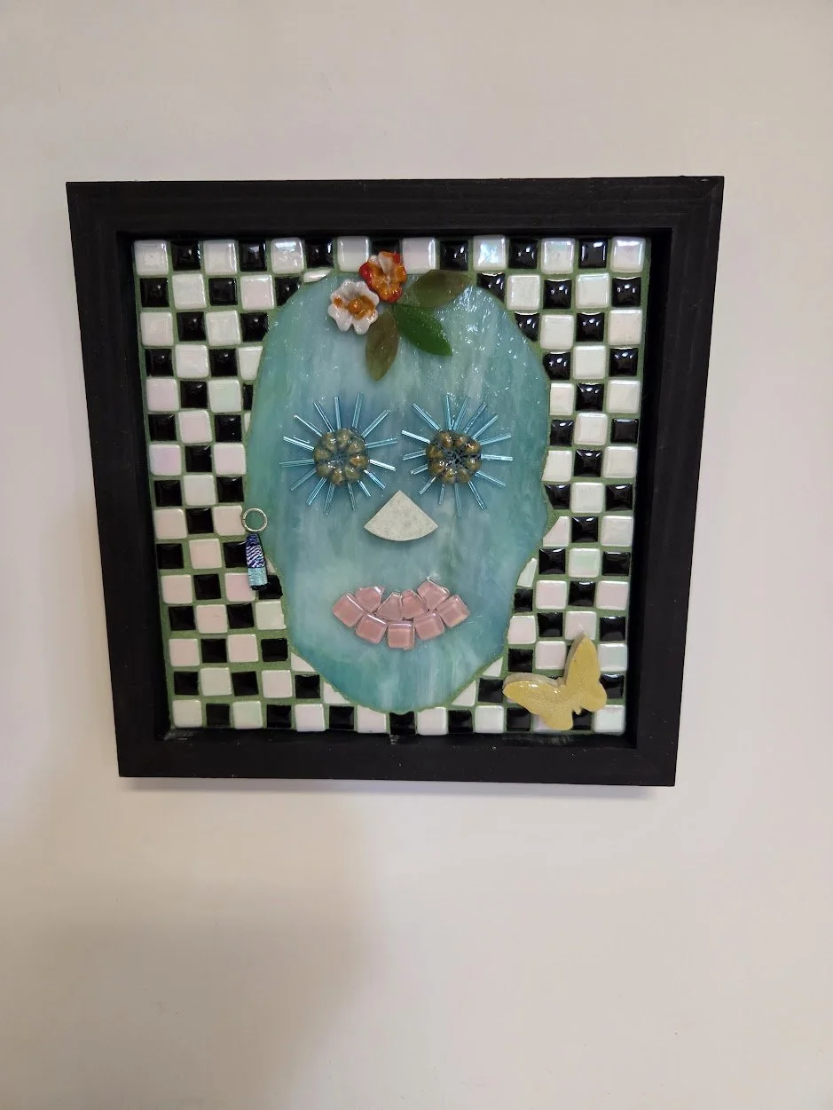 Turquoise Sugar Skull by Beca K
