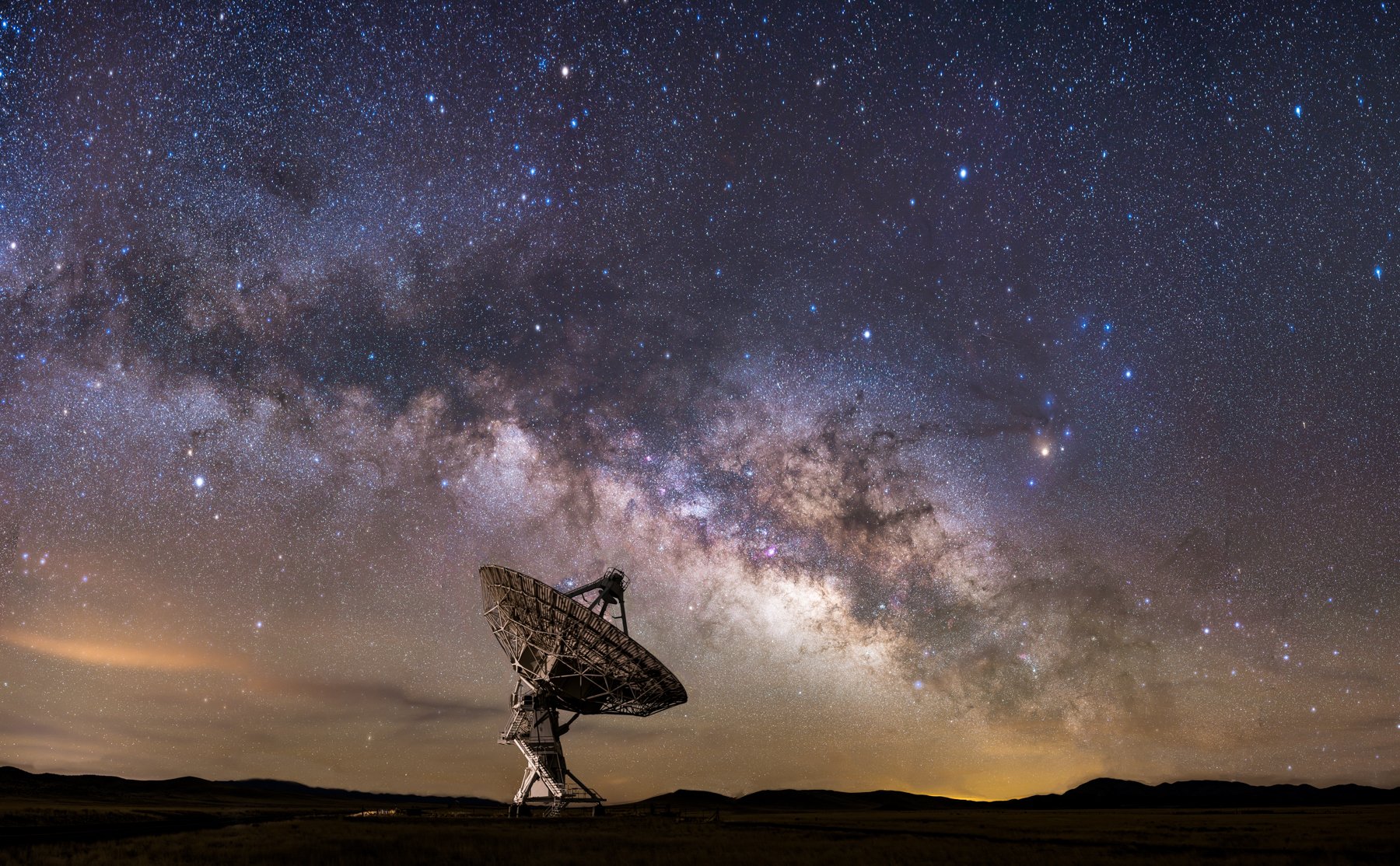 VLA Milky Way by Steve Allen