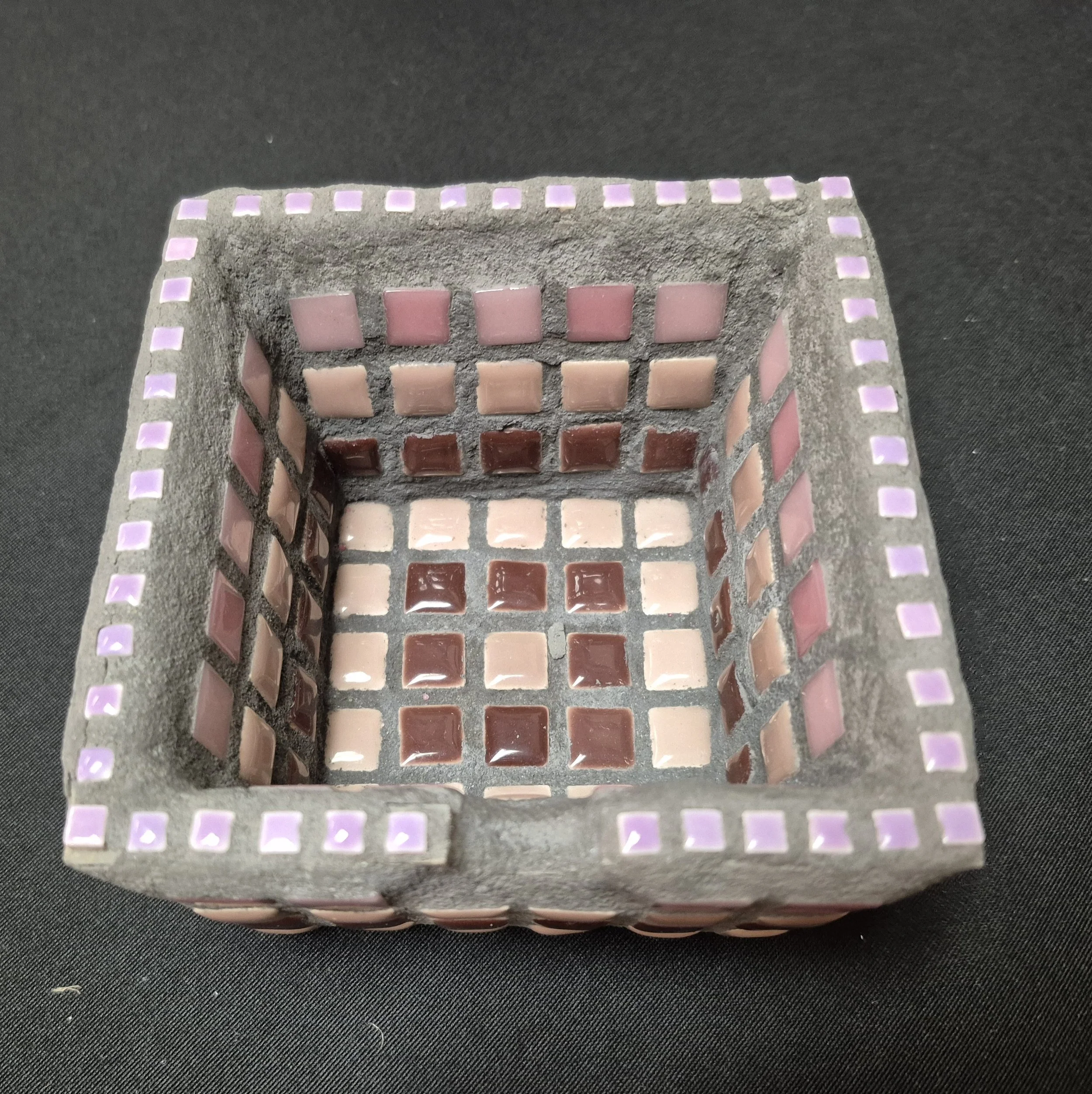 Shades of Purple Nut Dish by Leah Mitchell