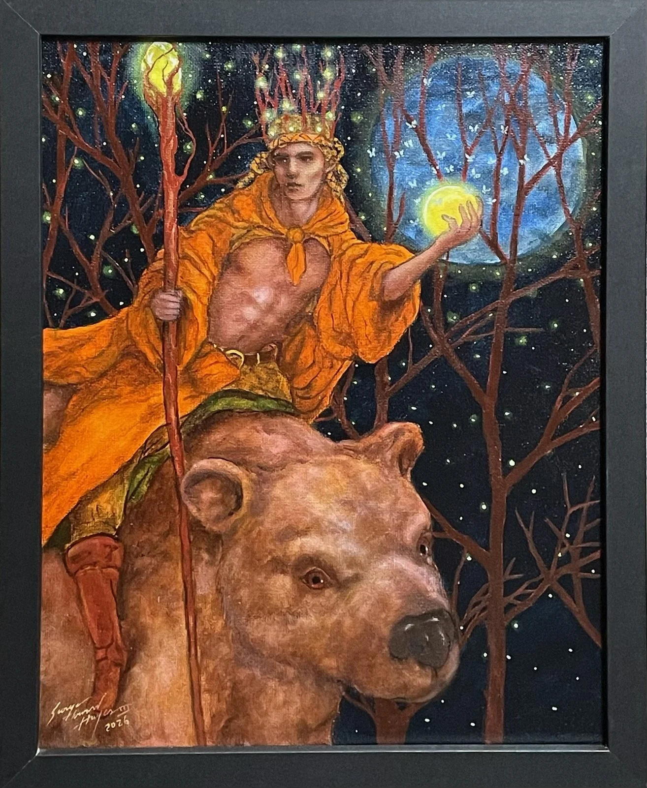 The Man Who Rides The Bear by Hauie Hayes