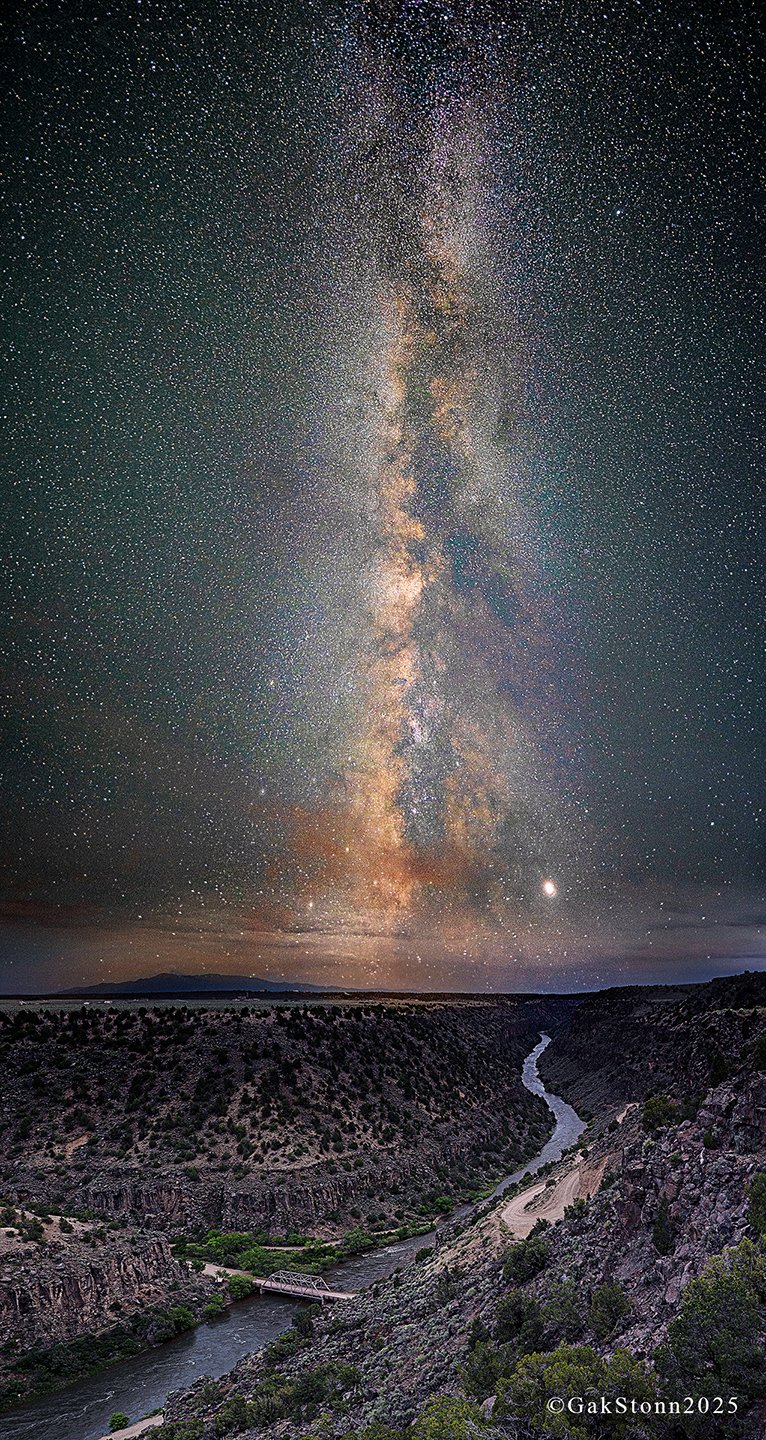 GakStonn_Milkyway Over John Dunn Bridge_Rio Grande Gorge.jpg
