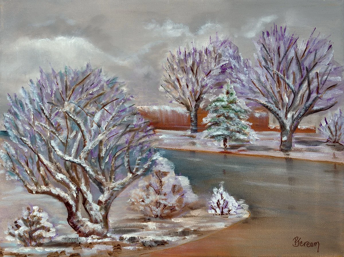 Snowy Day in the Neighborhood by Patricia Cream