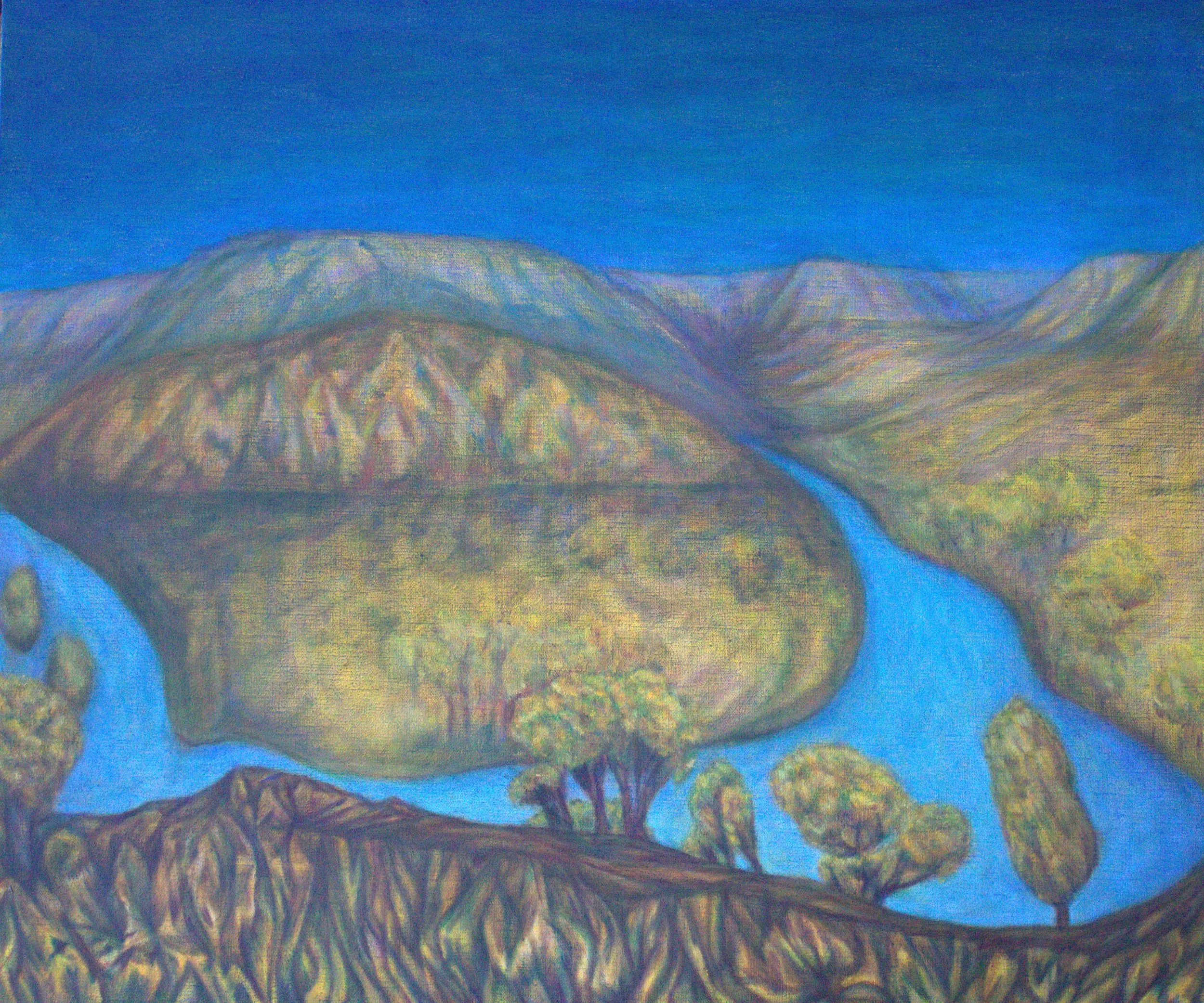 Bending Blue by Diana Gourlay