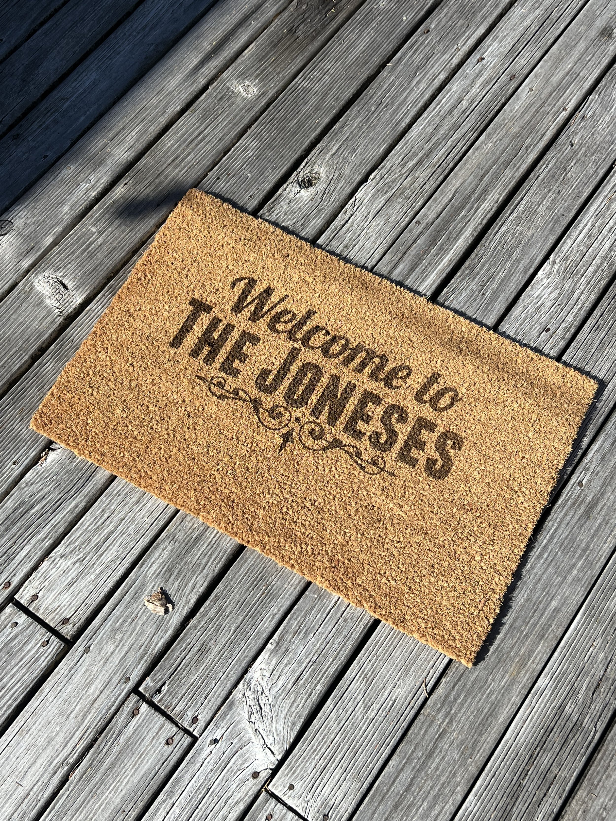Coir Door Matt 60cm x 40cm