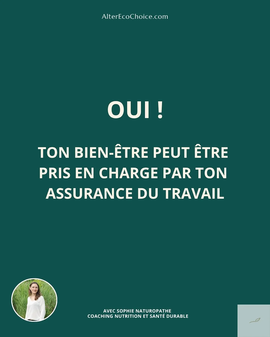 🇨🇦As-tu pens&eacute; &agrave; utiliser ton budget bien-&ecirc;tre avant la fin de l&rsquo;ann&eacute;e ?

Au Qu&eacute;bec et au Canada tu peux te faire rembourser tes s&eacute;ances de naturopathie! 
Ne fais pas partie de ces personnes qui laissen