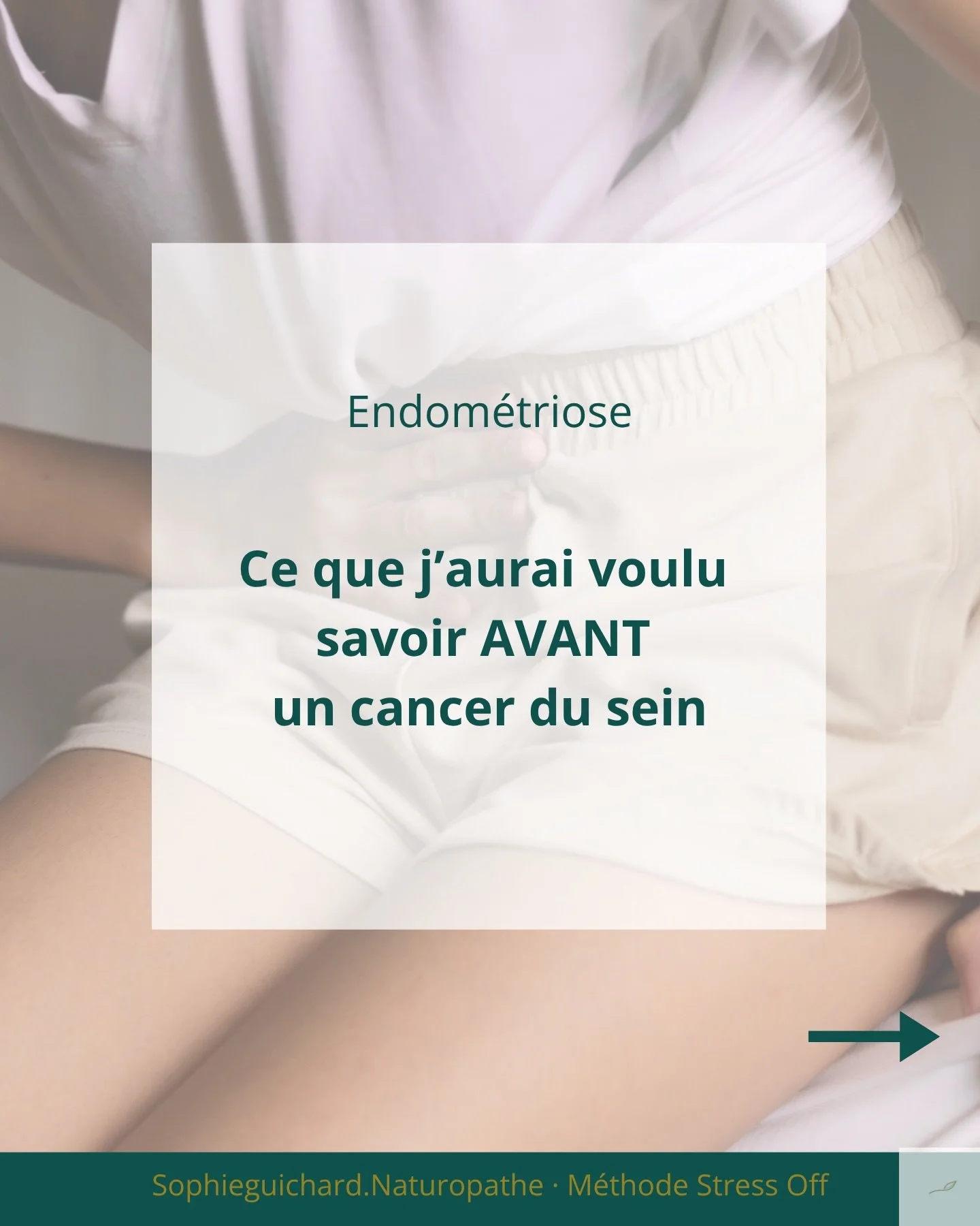 &ldquo;C&rsquo;est normal d&rsquo;avoir mal pendant les r&egrave;gles.&rdquo;

😓On m&rsquo;a dit &ccedil;a pendant 20 ans.
Jusqu&rsquo;au cancer du sein. 🎗️

👉Ce que j&rsquo;aurais voulu savoir avant, c&rsquo;est dans ce carrousel &agrave; l&rsquo