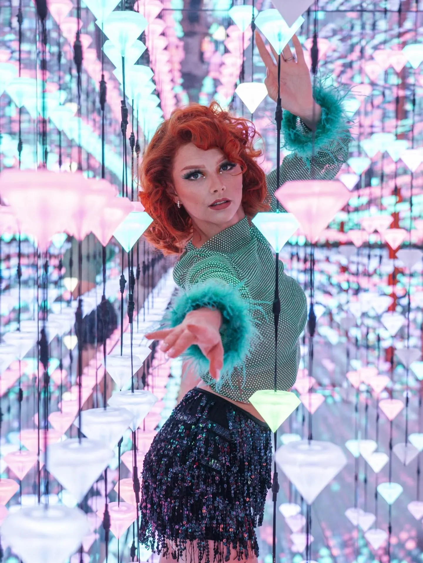 I feel like I've gone my whole career without doing my own creative work. This shoot was my chance to express myself. I hopped on a flight to Amsterdam and did a shoot with the incredible @viviannehannah

We used @mocomuseum #Amsterdam as the backdro