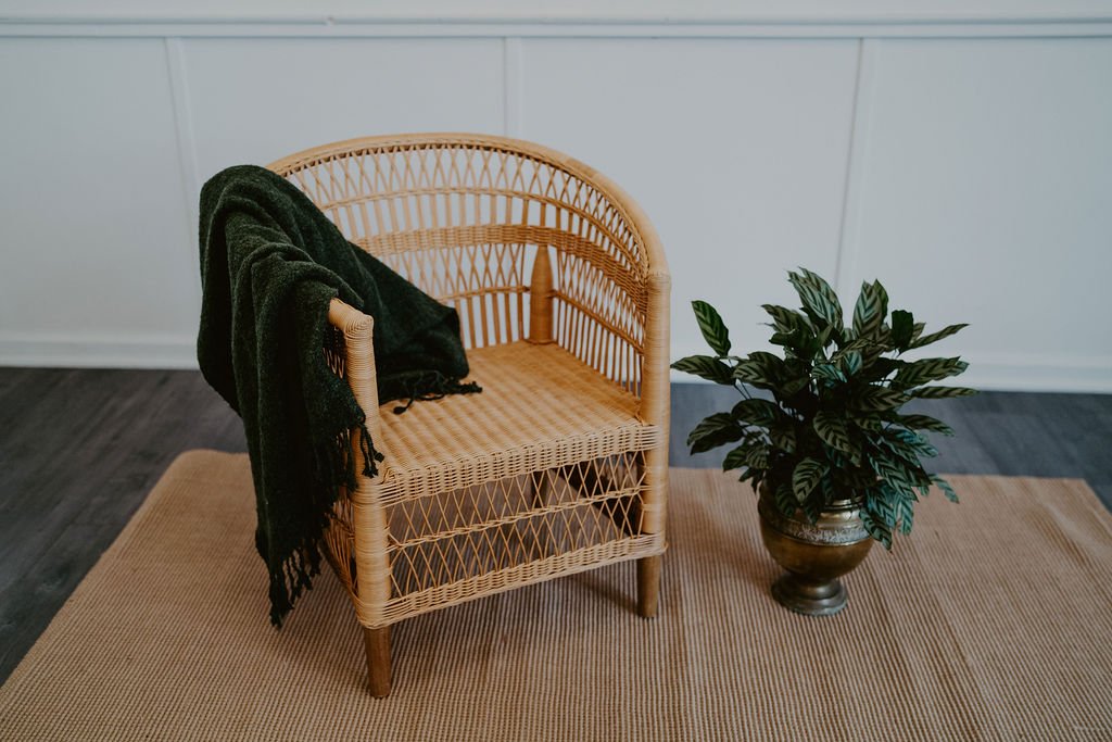 Event hire equipment Dunedin - Blankets styled on Malawi Chair.jpg