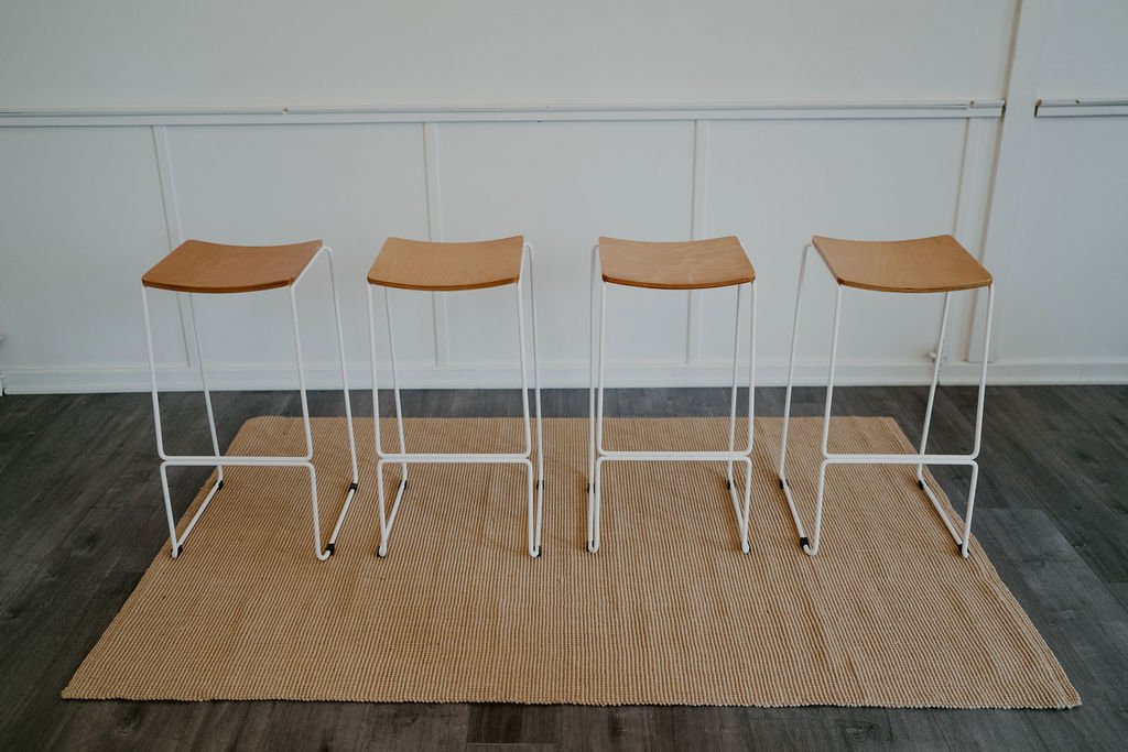 Event hire equipment Dunedin - bar stool angle 4.jpg