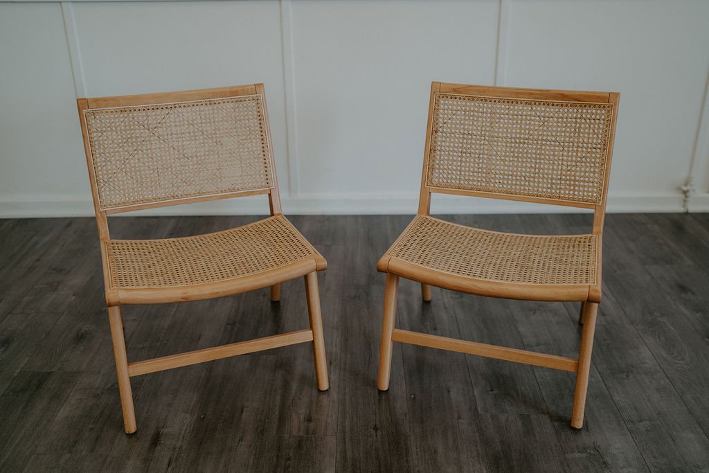 Event Hire Equipment Dunedin - cane lounge chair product angle 5.jpg