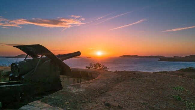    Sunset at Green Hill Fort on Thursday Island. Picture: Tourism Tropical North Queensland   